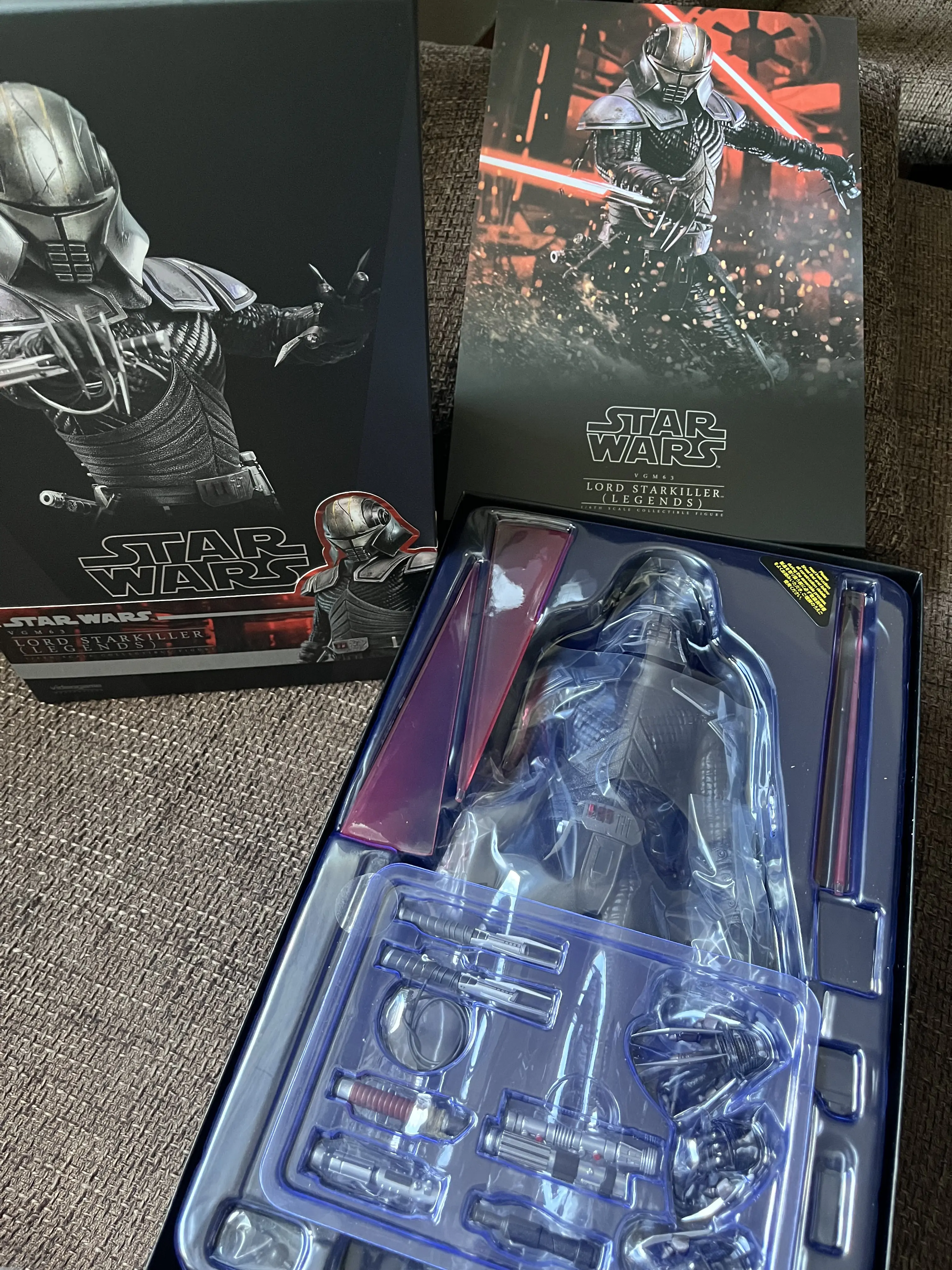 Star Wars Legends Videogame Masterpiece akcijska figura 1/6 Lord Starkiller 31 cm fotografija proizvoda