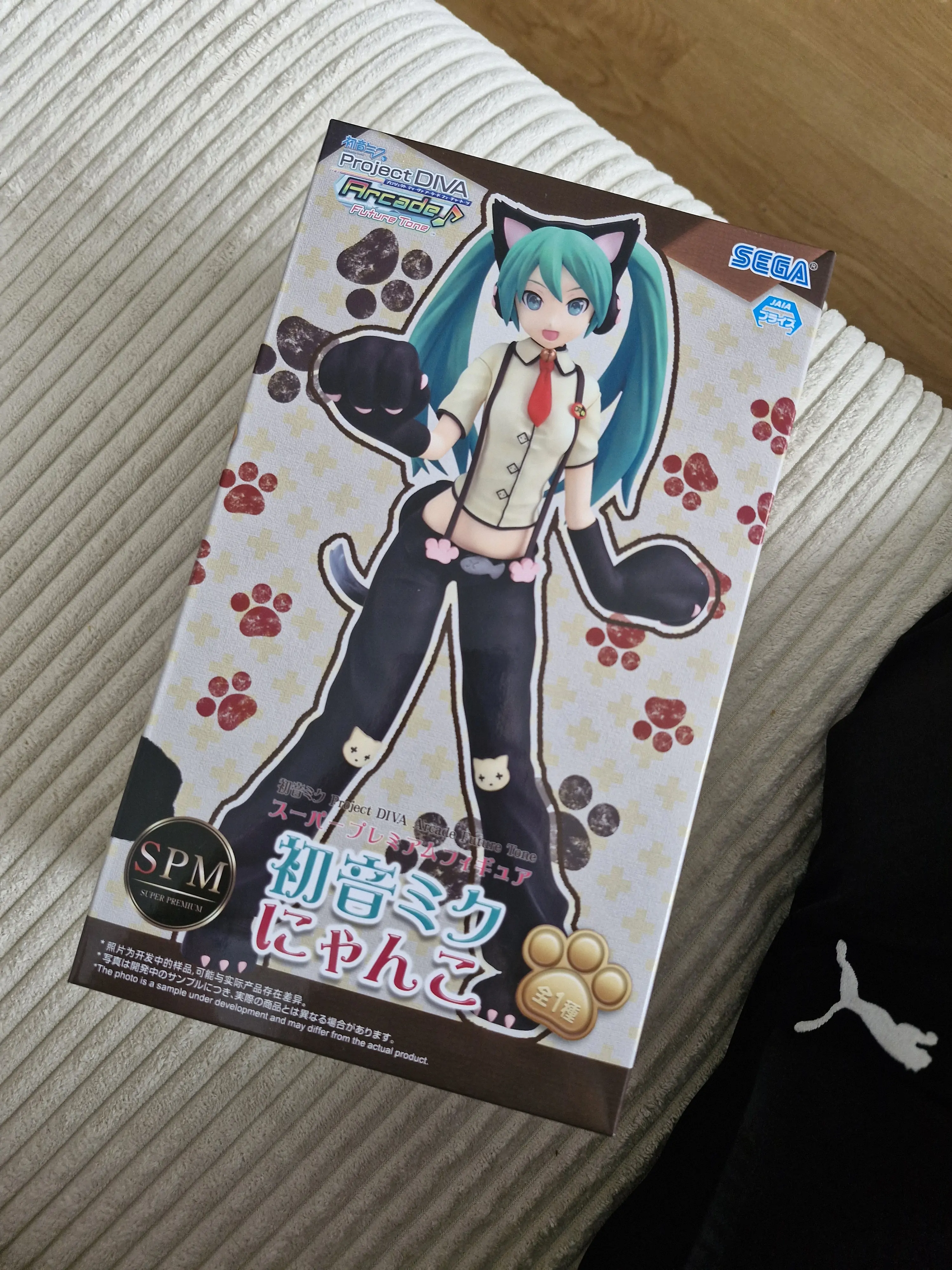 Hatsune Miku Project DIVA Arcade Future Tone SPM PVC kipić Hatsune Miku Kitty Cat 23 cm fotografija proizvoda