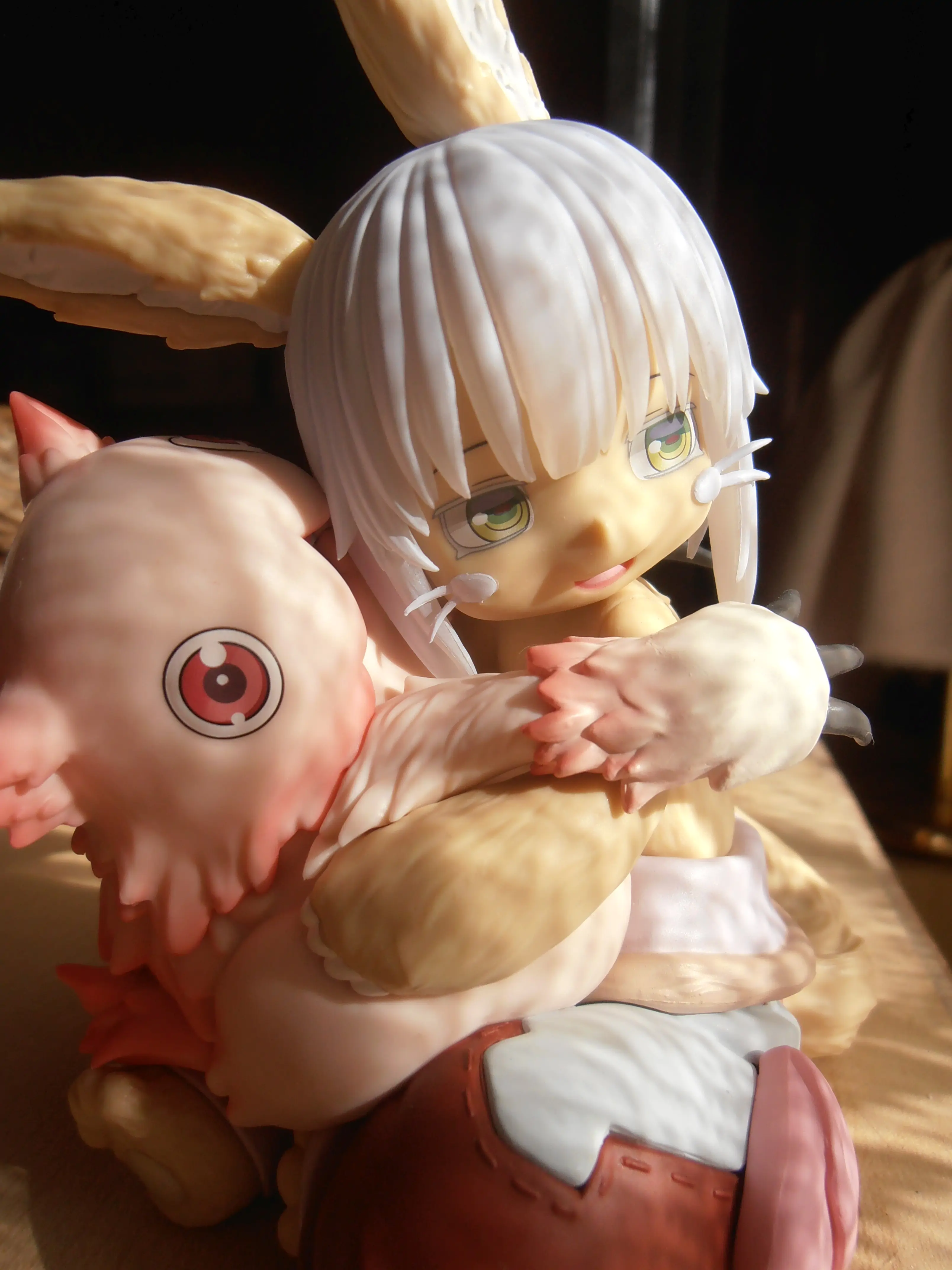 Made in Abyss: The Golden City of the Scorching Sun PVC Kip Stolni Slatka Figura Nanachi & Mitty Reissue 13 cm fotografija proizvoda