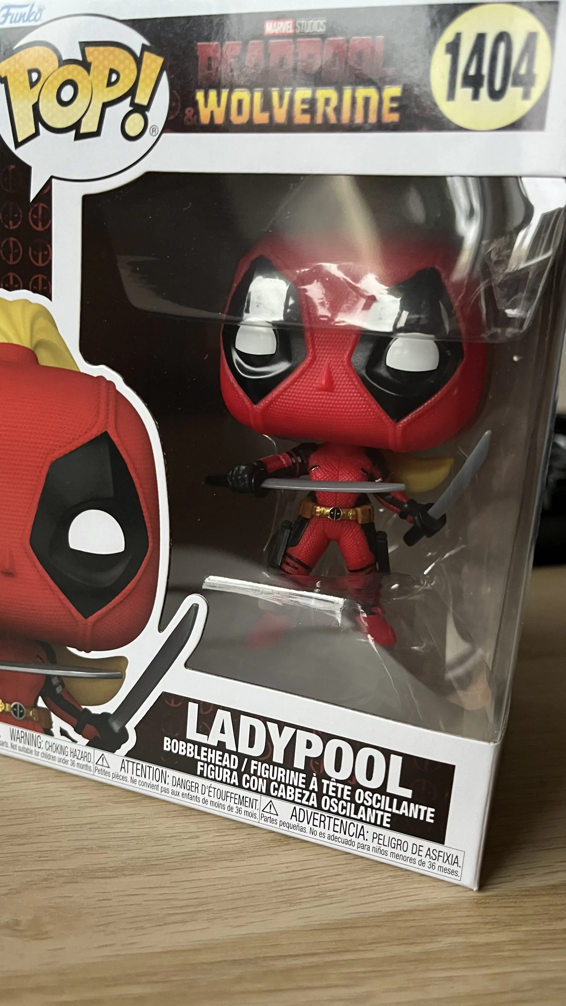 Deadpool 3 Funko POP! Marvel Vinyl Figura Ladypool 9 cm fotografija proizvoda