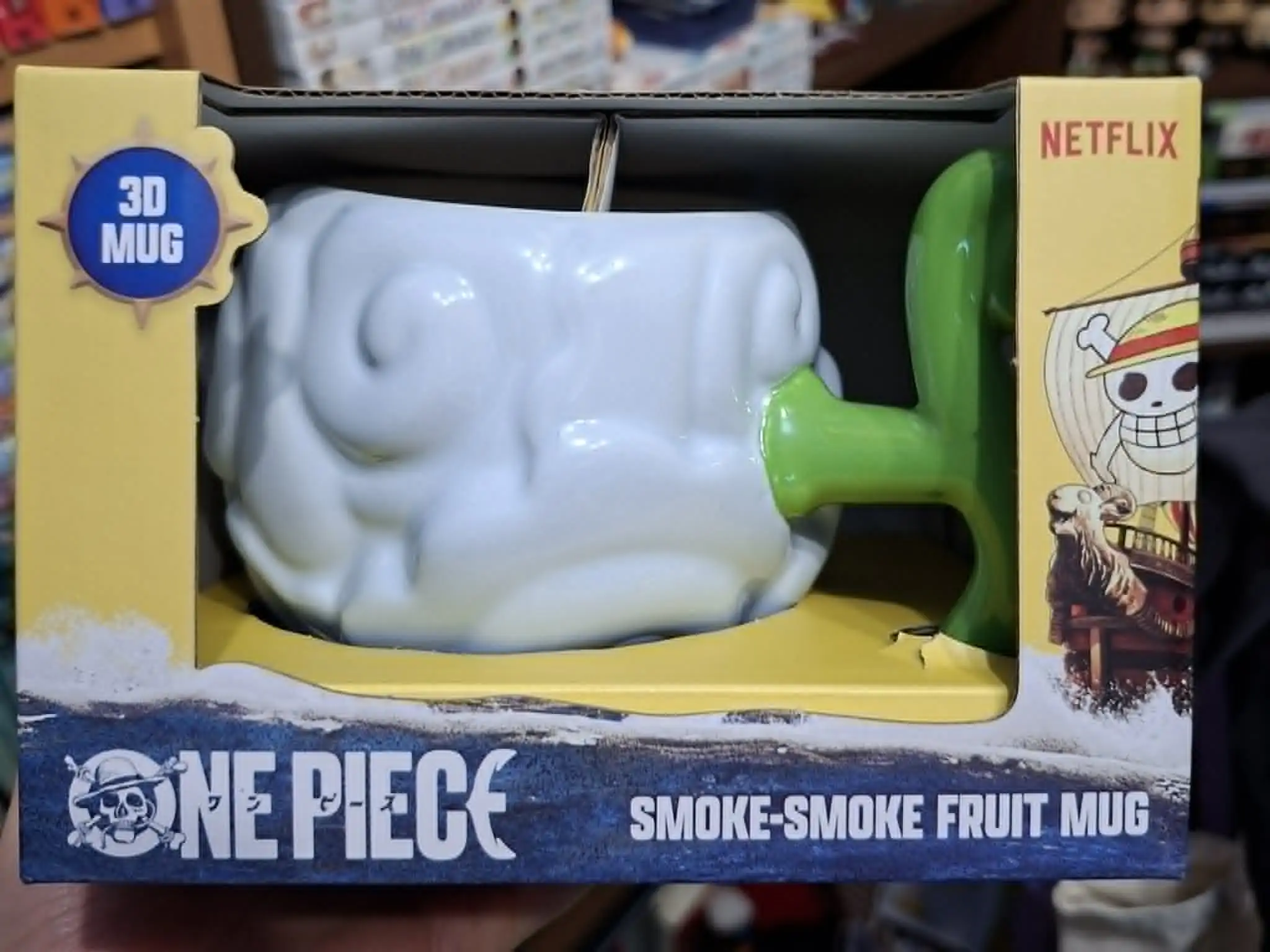 One Piece Netflix 3D šalica Fruit Smoke-Smoke 600 ml fotografija proizvoda