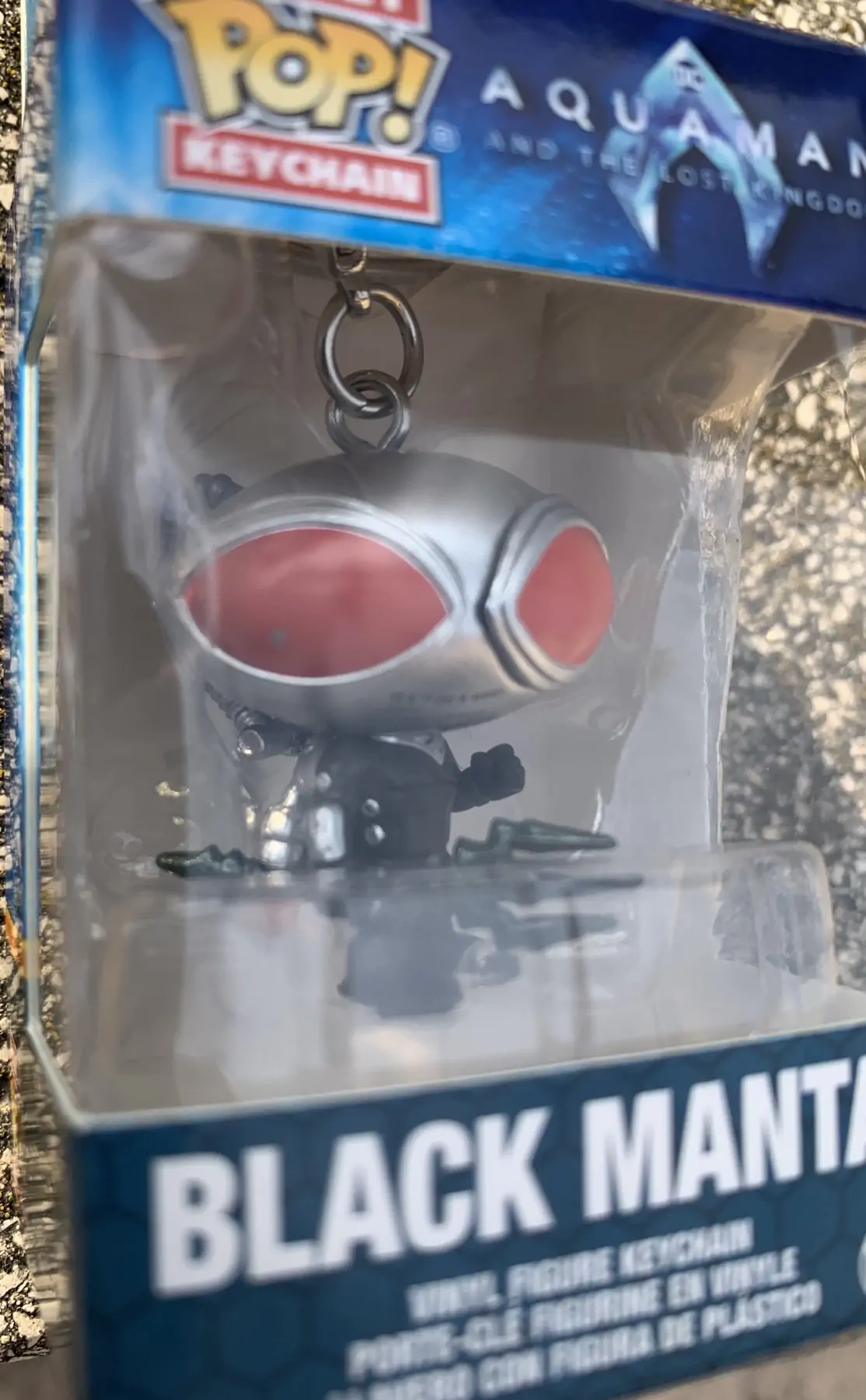 Džepni privjesak za ključeve POP DC Comics Aquaman and the Lost Kingdom Black Manta fotografija proizvoda