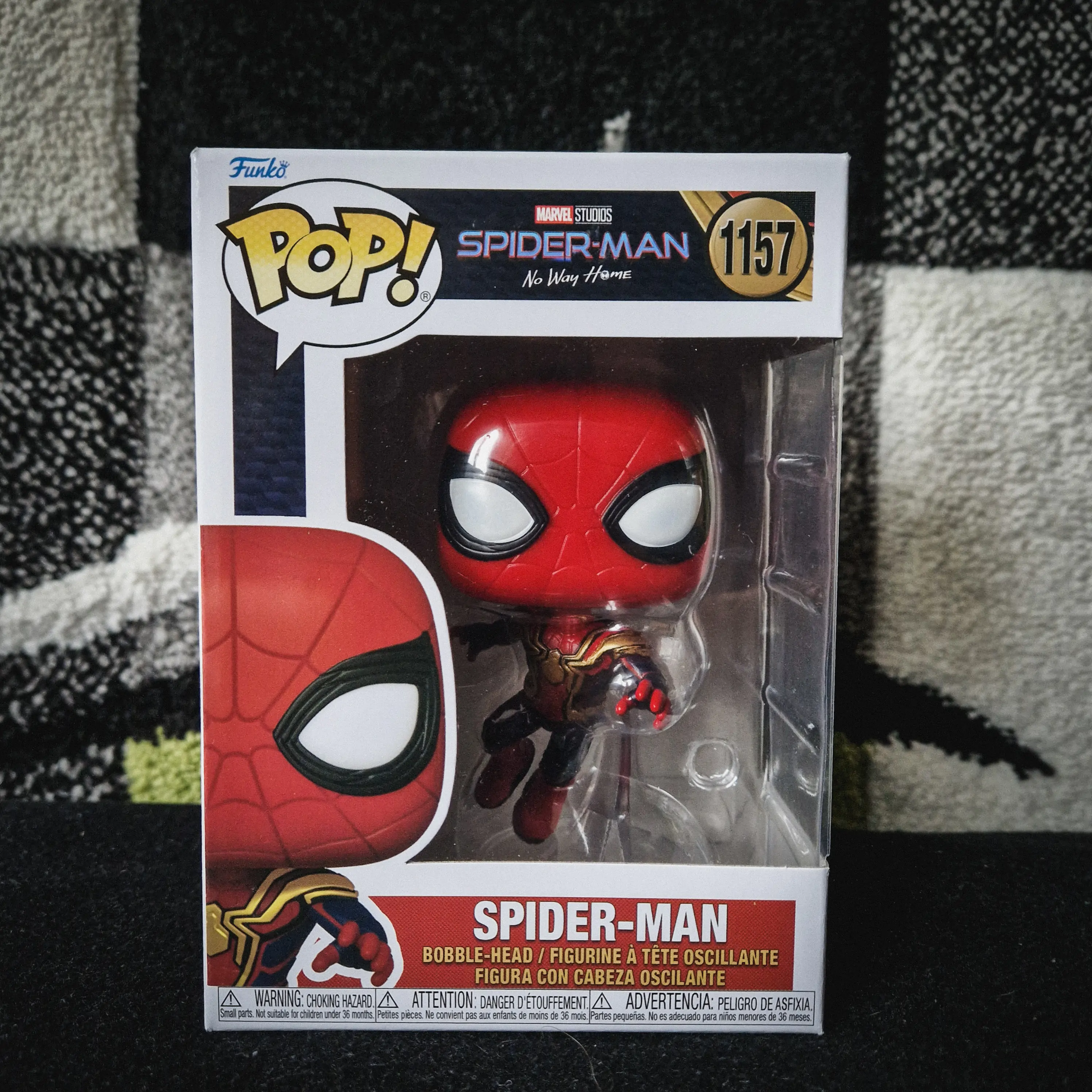 Spider-Man: No Way Home POP! Marvel Vinyl Figura Spider-Man Ljuljanje 9 cm fotografija proizvoda