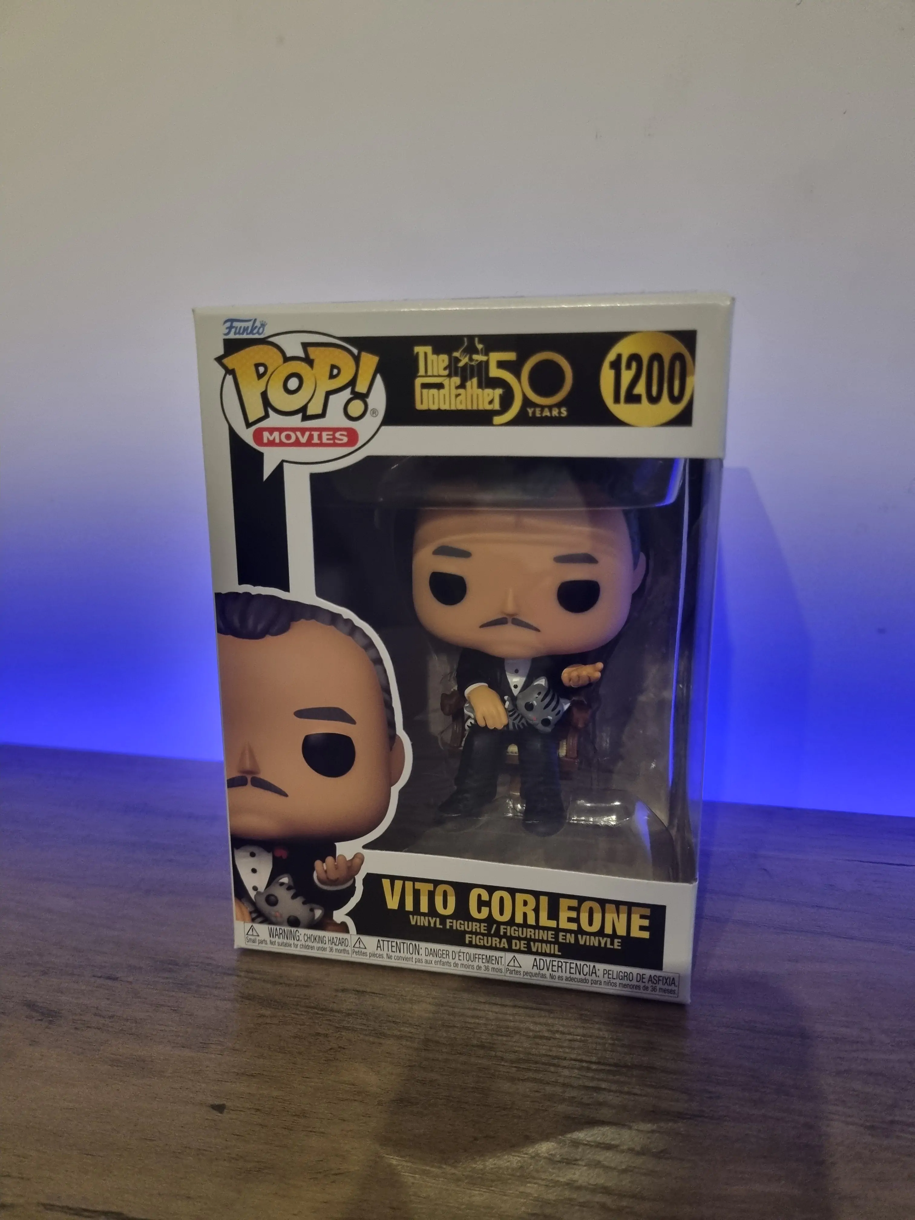 The Godfather POP! Movies Vinyl Figura 50. obljetnica Vito Corleone 9 cm fotografija proizvoda