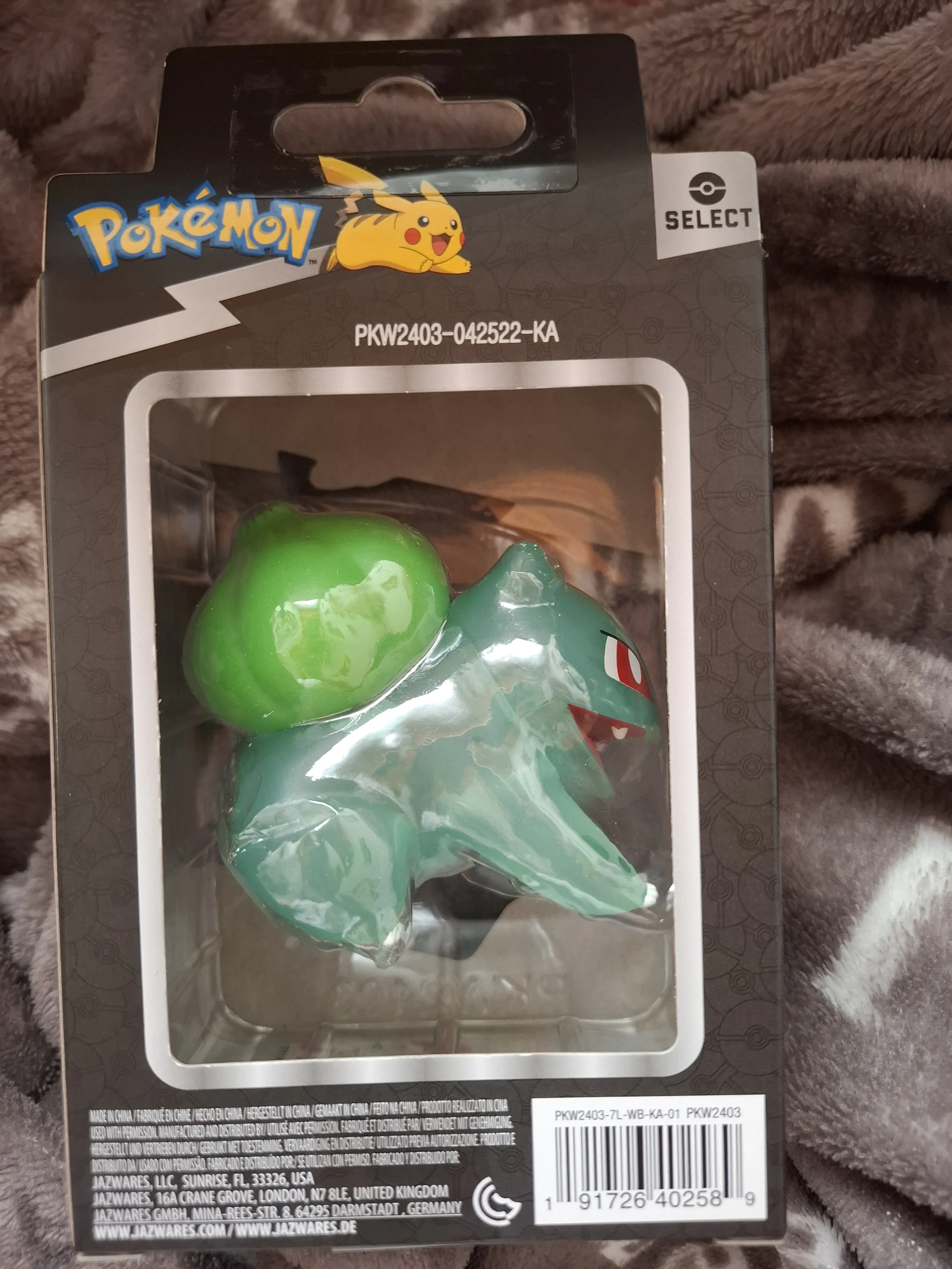 Pokémon Select Battle Figura Bulbasaur (Translucent) 7,5 cm fotografija proizvoda