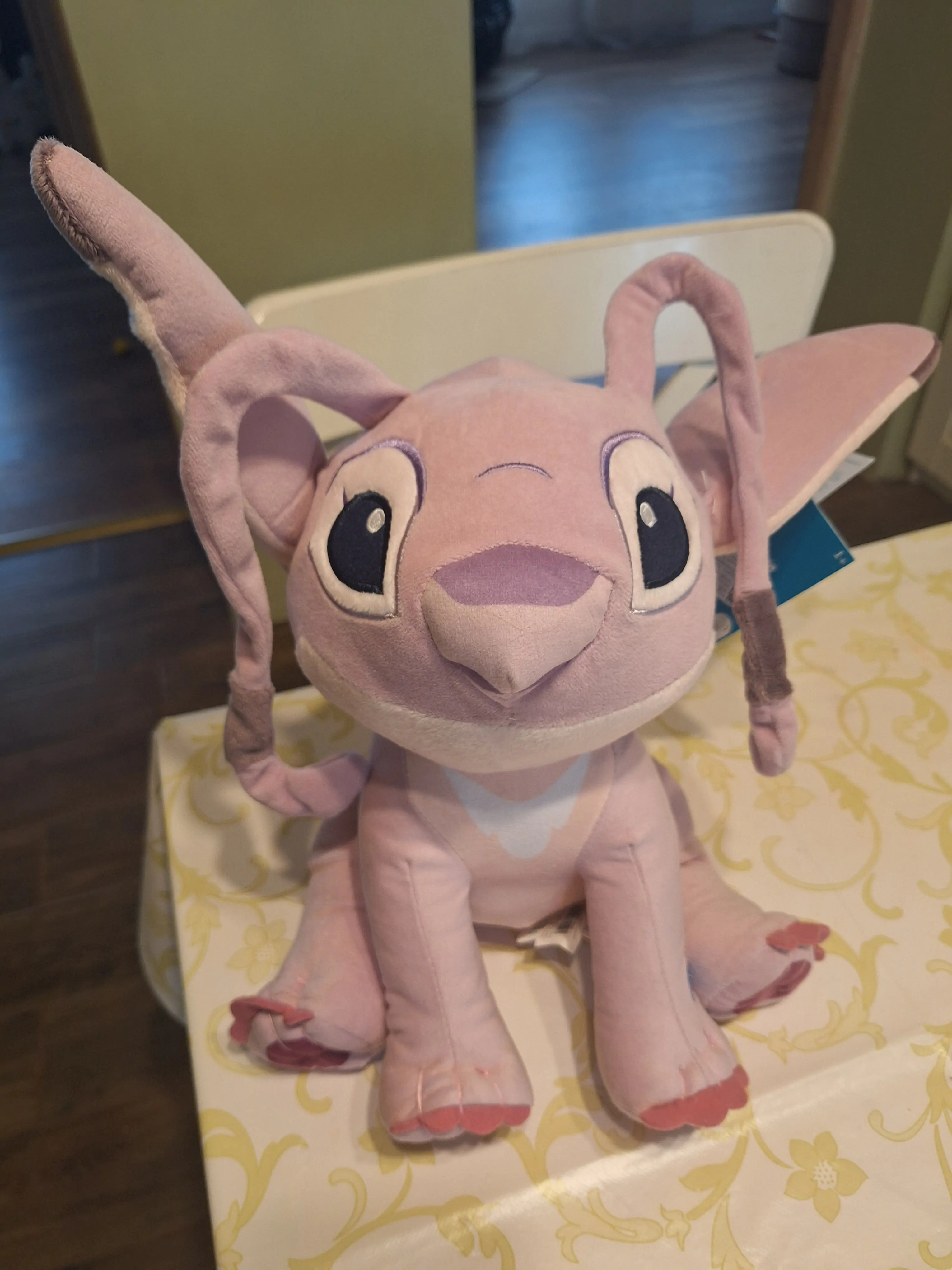 Disney Stitch Angel mekana plišana igračka sa zvukom 30 cm fotografija proizvoda