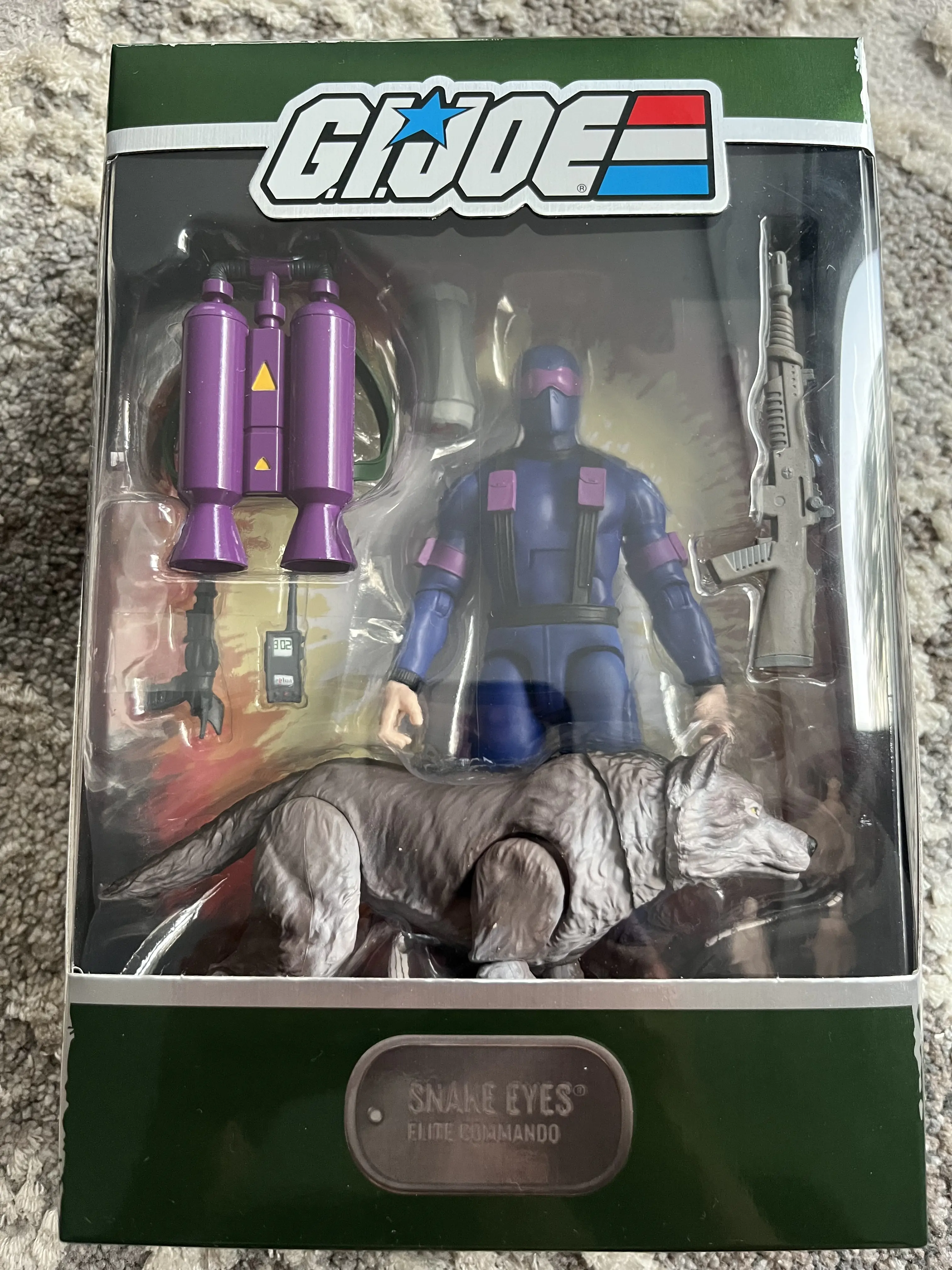 G.I. Joe Ultimates akcijska figura Snake Eyes [Real American Hero] 18 cm fotografija proizvoda