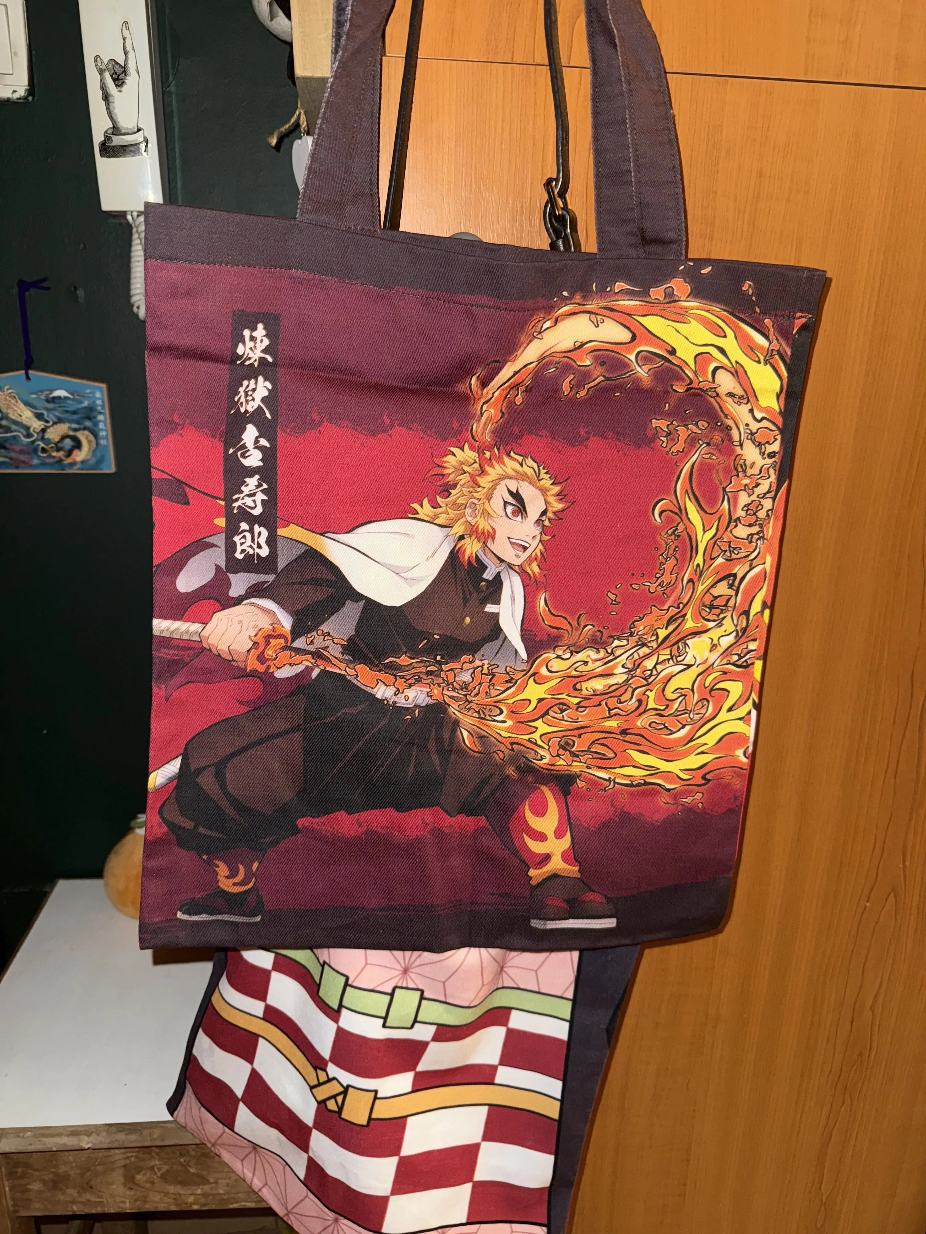 Demon Slayer: Kimetsu no Yaiba Tote torba Kyojuro Rengoku fotografija proizvoda