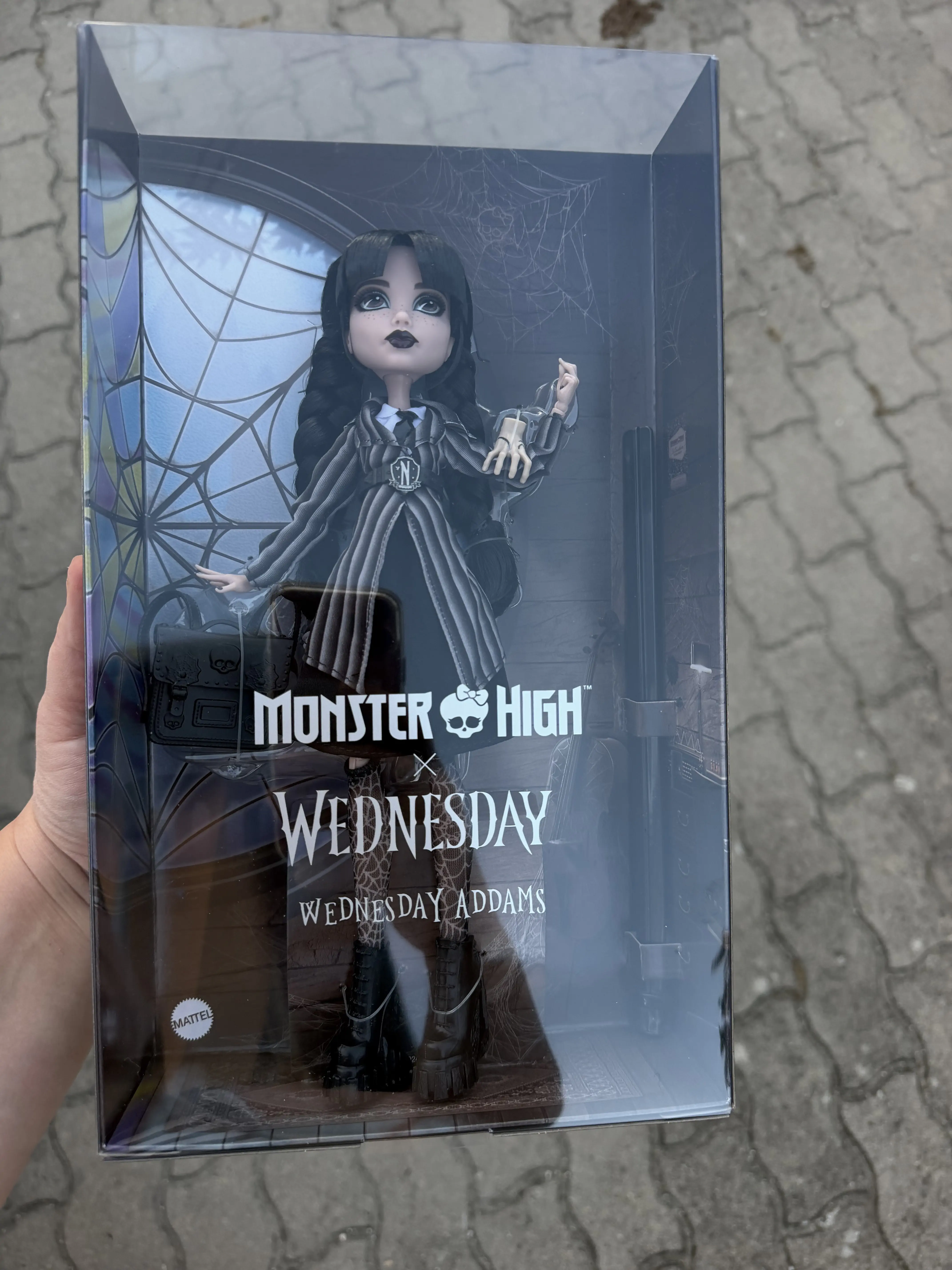 Monster High x Wednesday Lutka Wednesday Addams fotografija proizvoda