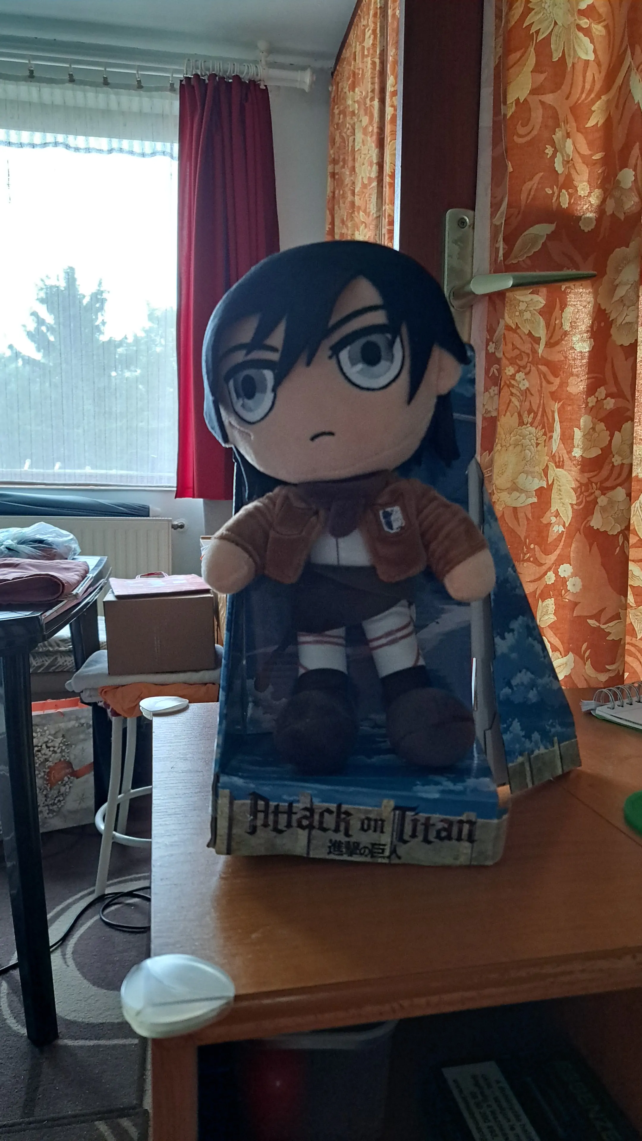 Attack on Titan Mikasa plišana igračka 27cm fotografija proizvoda