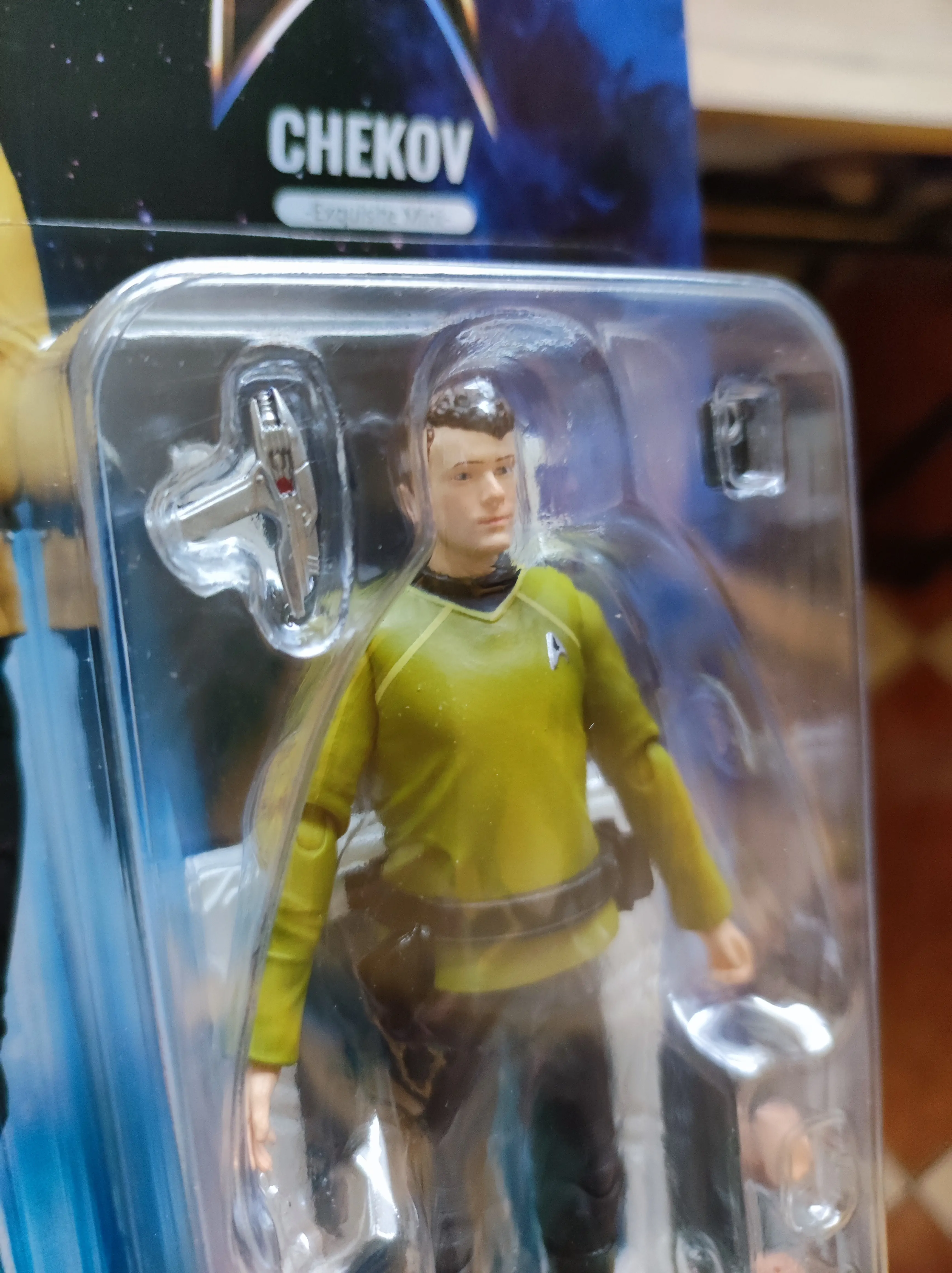 Star Trek Exquisite Mini akcijska figura 1/18 Star Trek 2009 Chekov 10 cm fotografija proizvoda