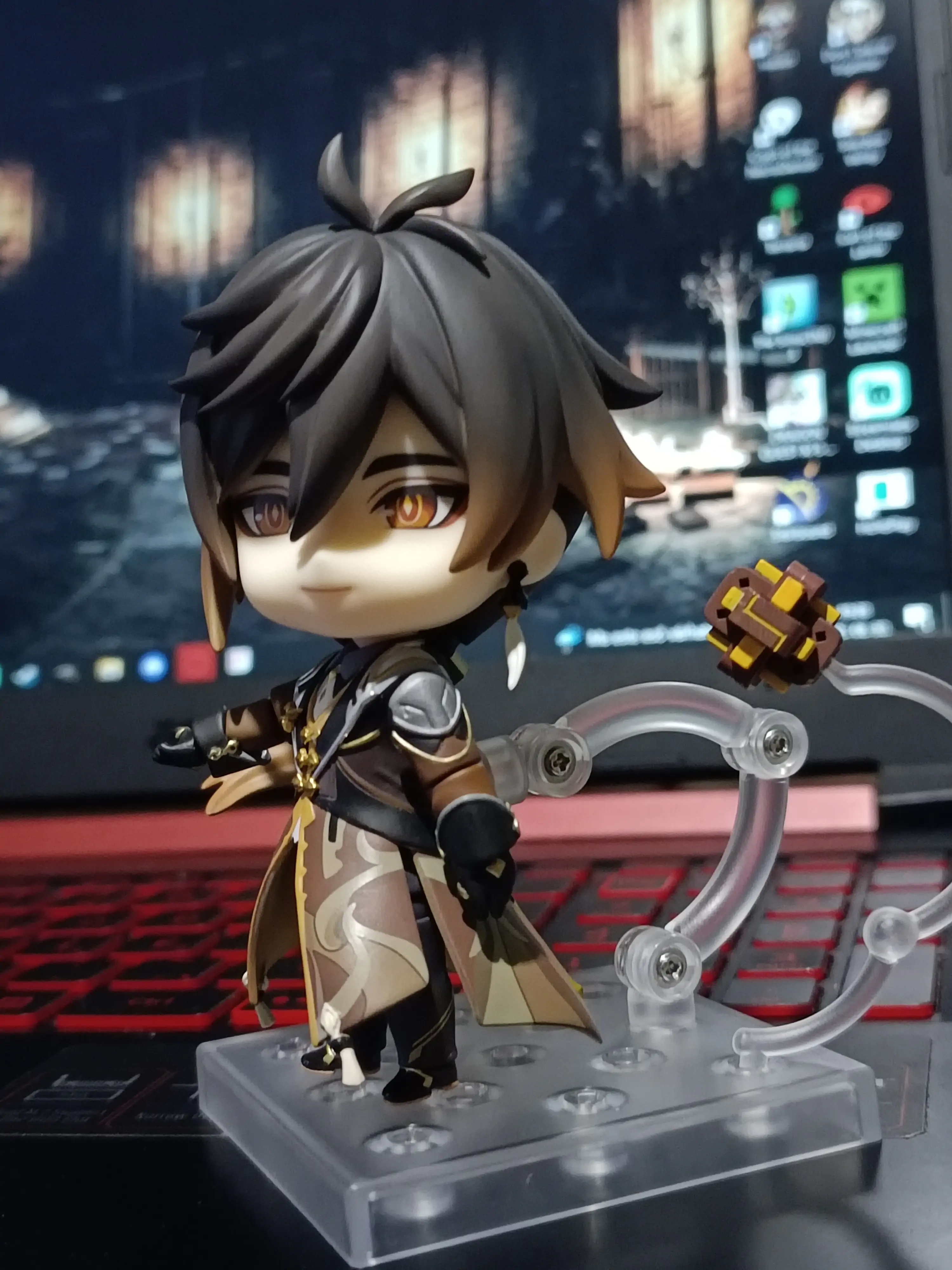 Genshin Impact Nendoroid akcijska figura Zhongli 10 cm fotografija proizvoda