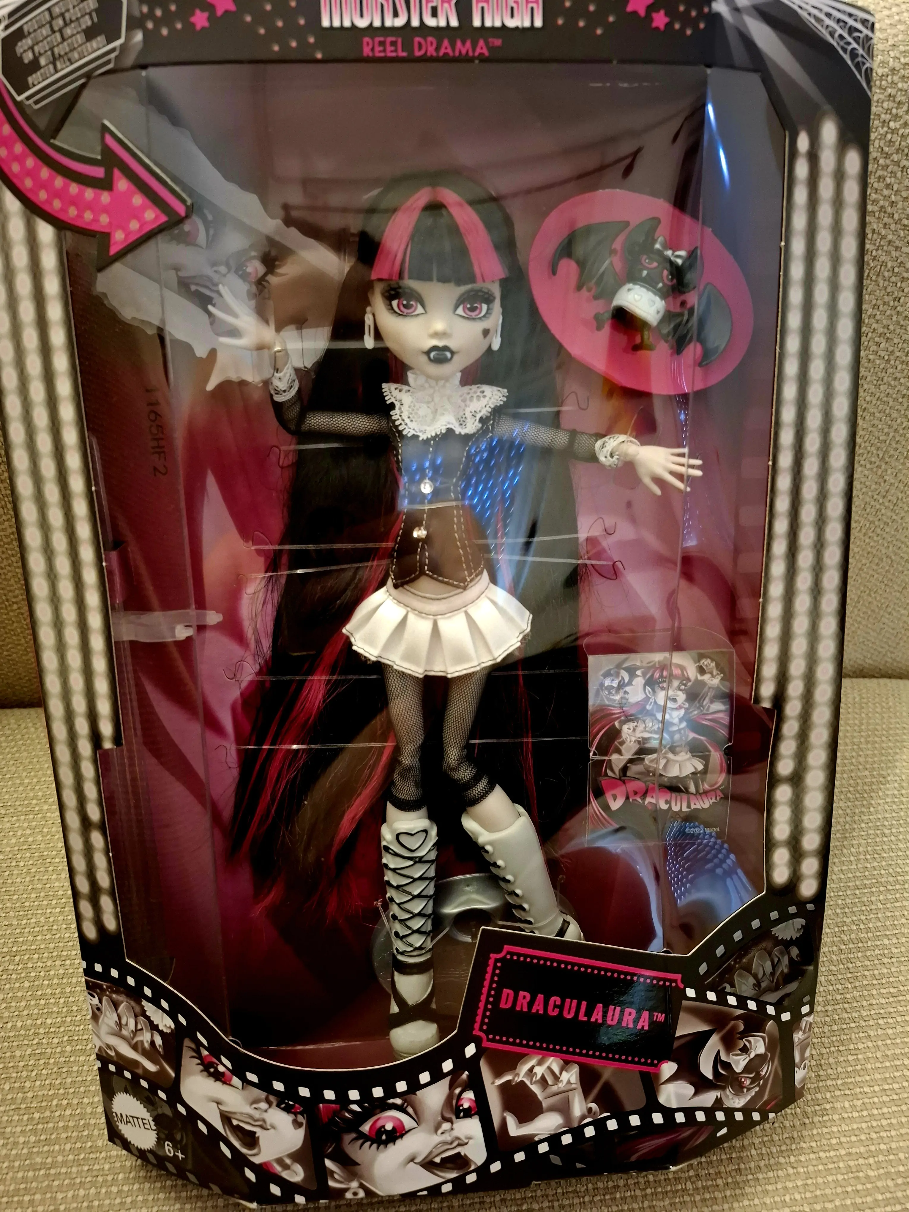 Monster High Reel Drama Draculaura lutka fotografija proizvoda