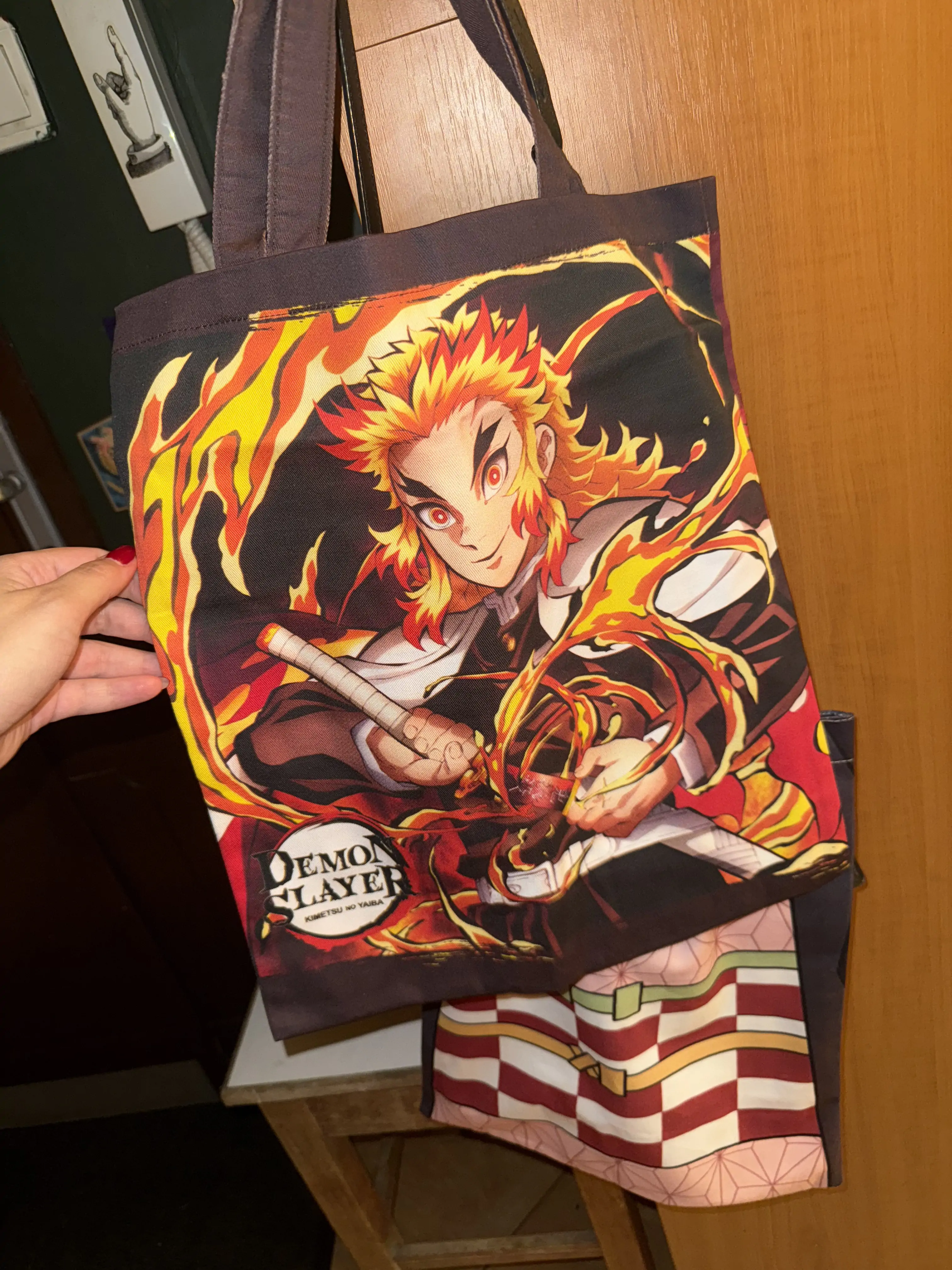 Demon Slayer: Kimetsu no Yaiba Tote torba Kyojuro Rengoku fotografija proizvoda
