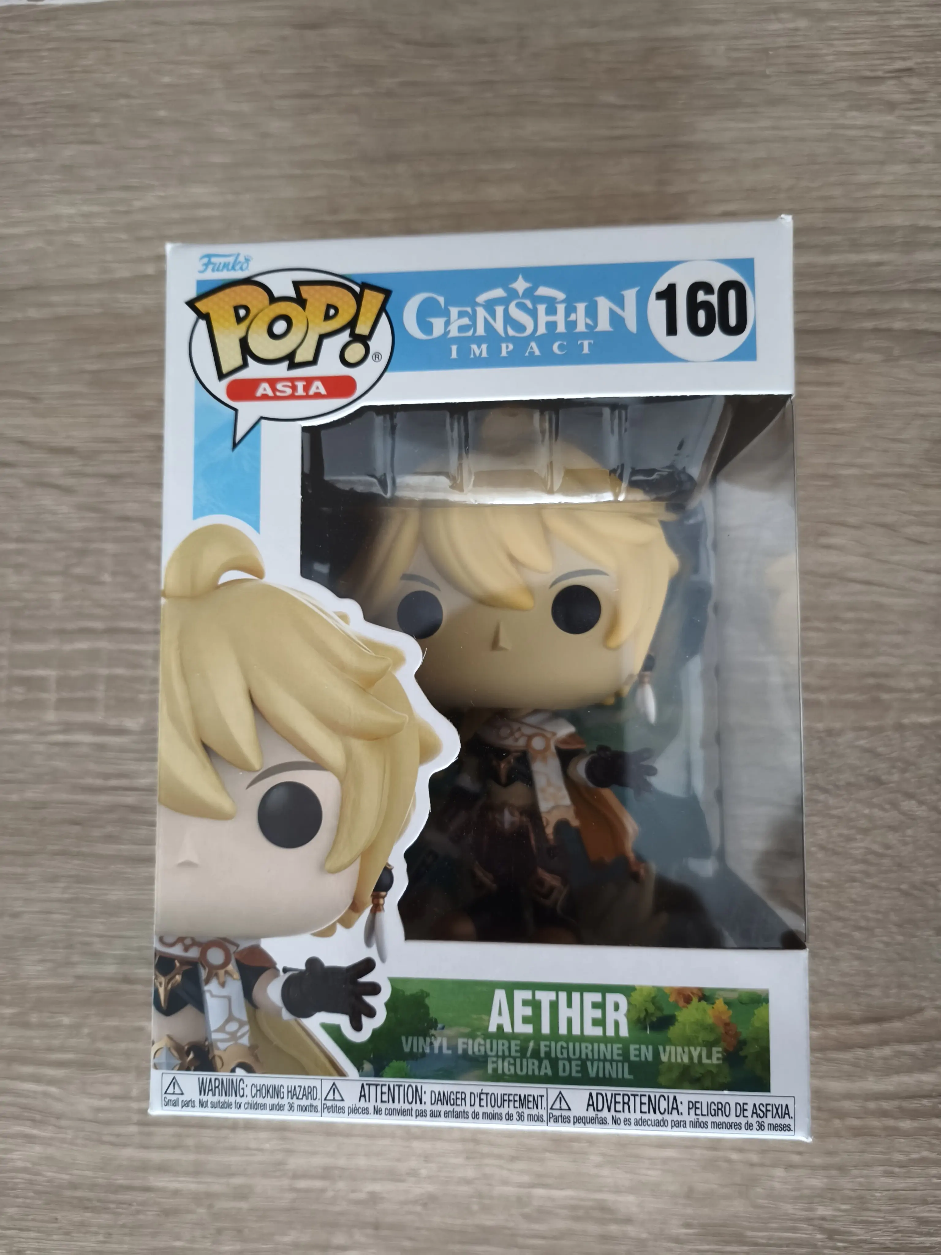 Genshin Impact POP! Games Vinilna Figura Aether 9 cm fotografija proizvoda