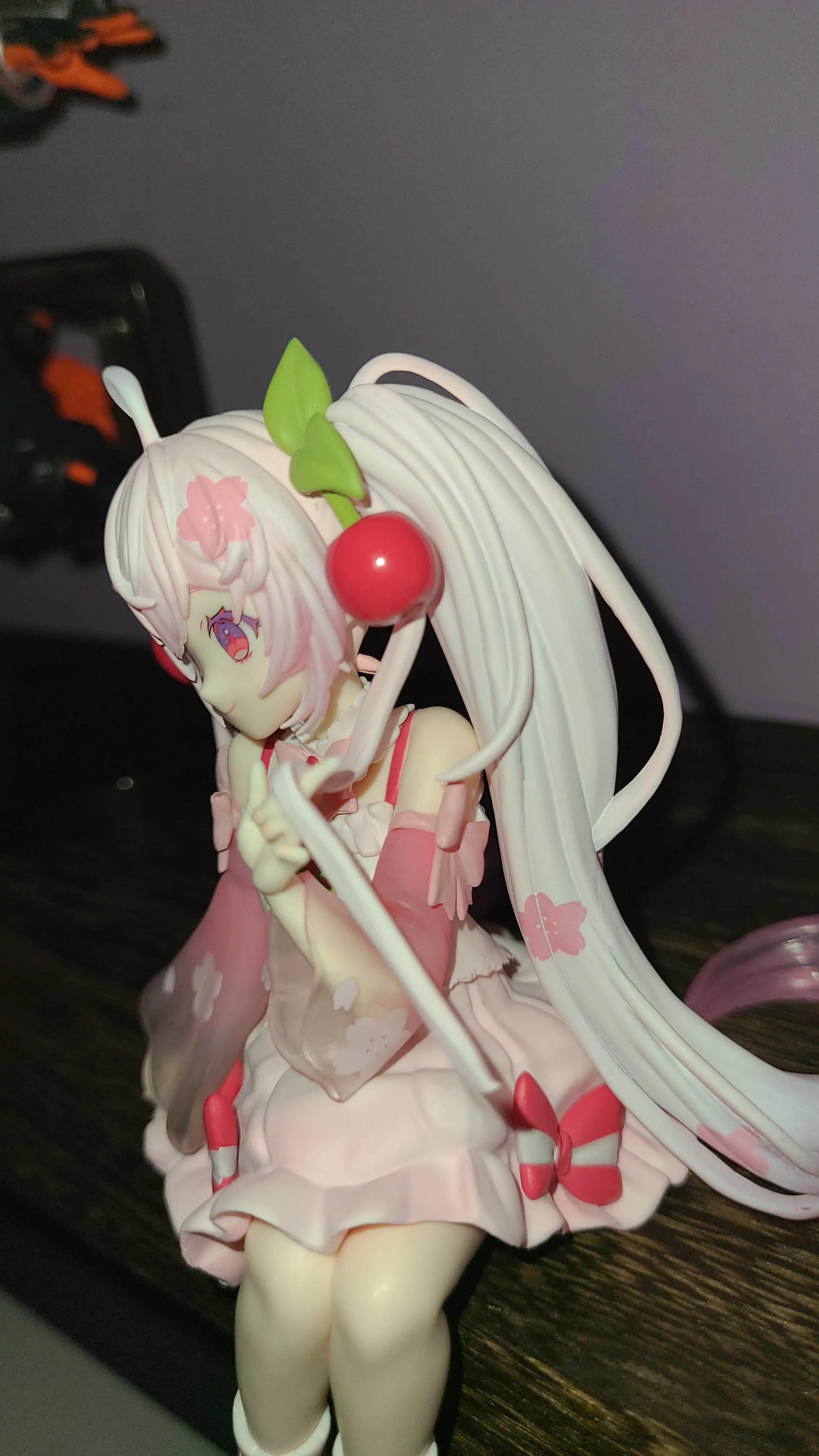 Hatsune Miku Noodle Stopper PVC Kip Sakura Miku 2025 14 cm fotografija proizvoda