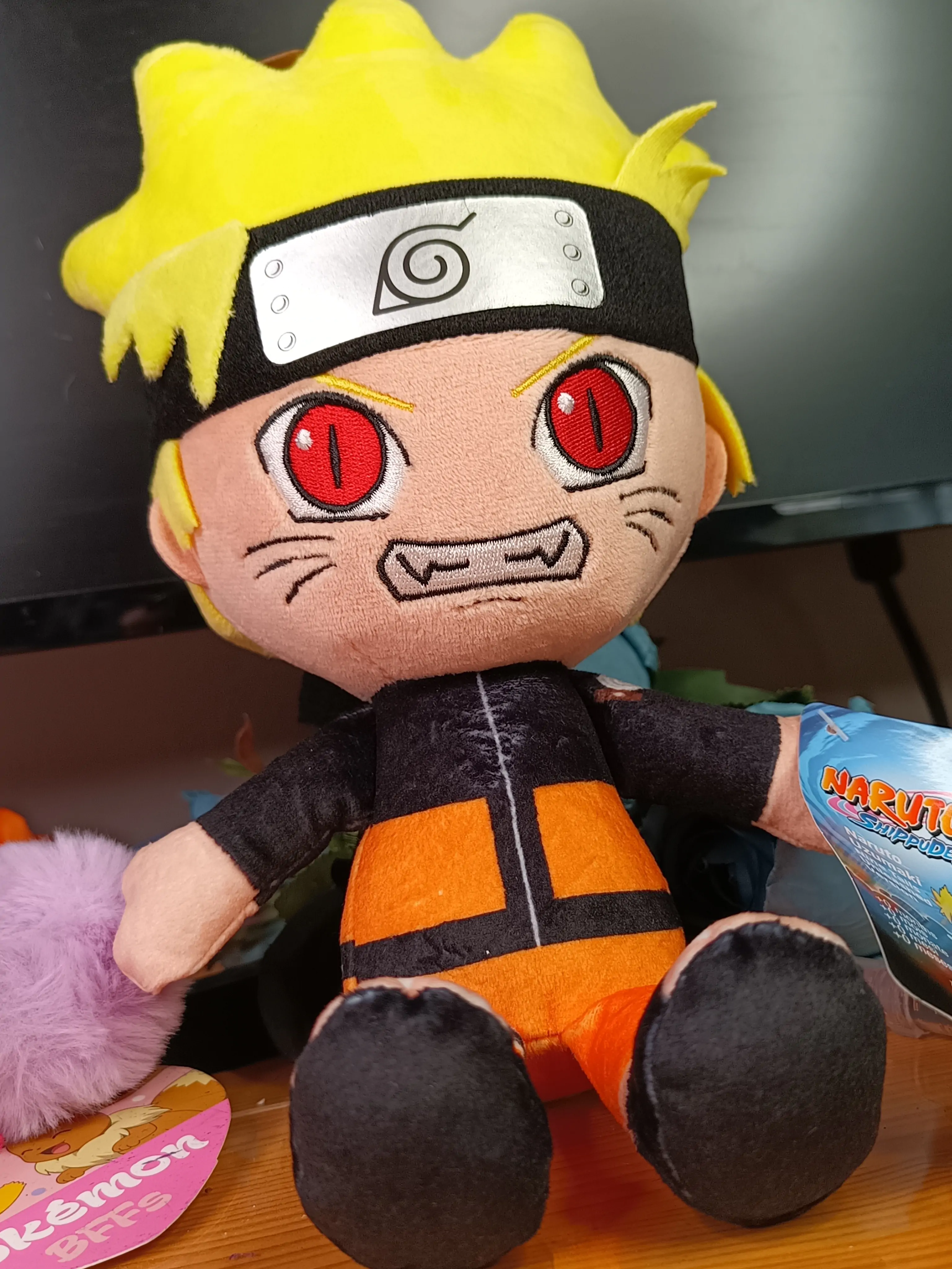 Naruto Shippuden Cuteforme Plišana Figura Naruto Uzumaki Nine Tails Unleashed Verzija 29 cm fotografija proizvoda