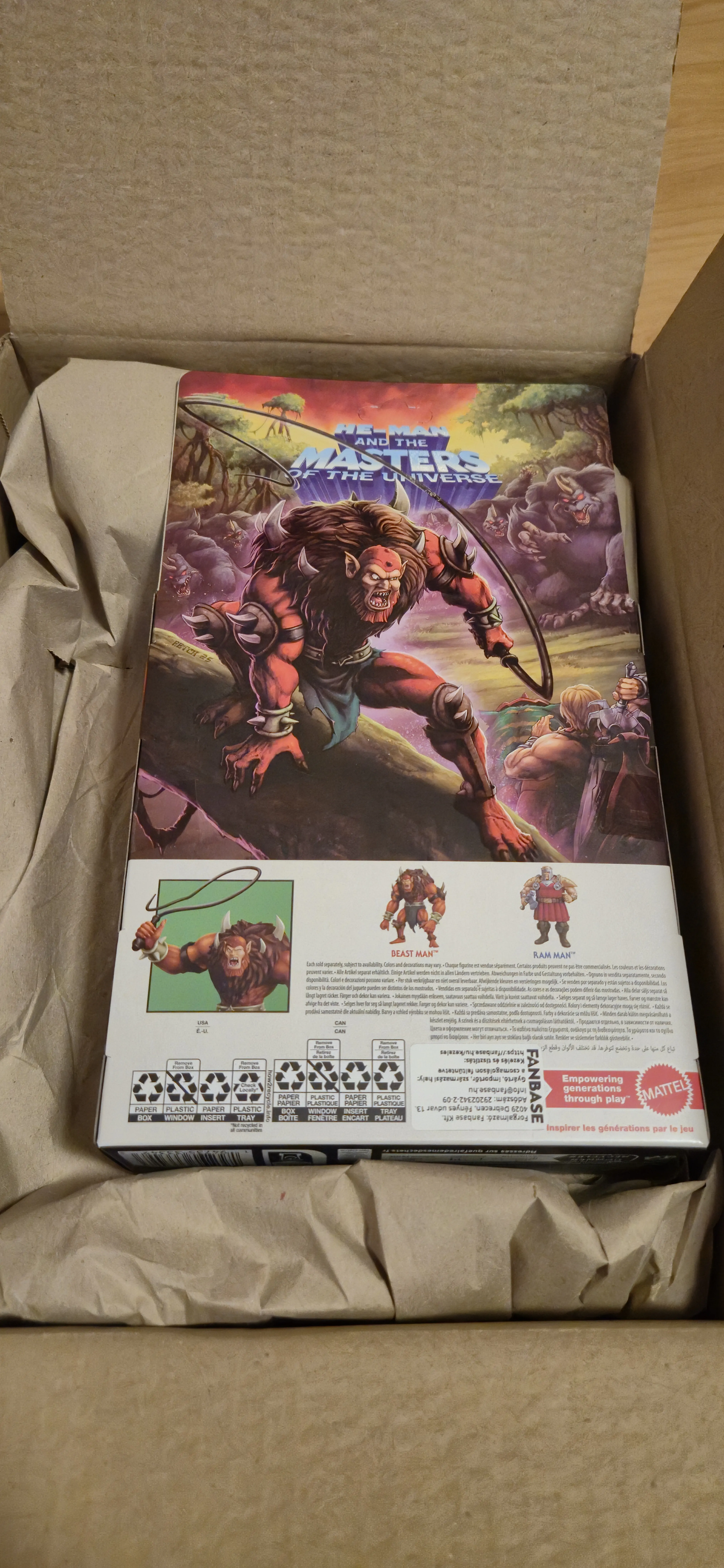 Masters of the Universe Origins Deluxe akcijska figura Beast Man 14 cm fotografija proizvoda