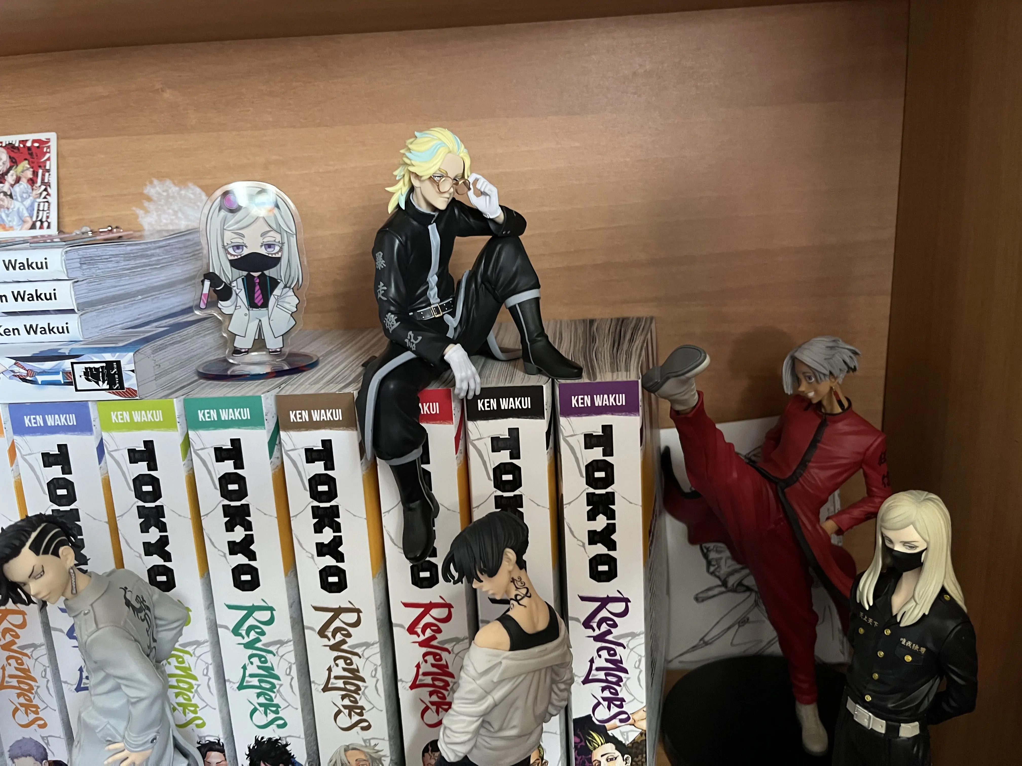 Tokyo Revengers Figurica za pridržavanje rezanaca od PVC-a Rindo Haitani 14 cm fotografija proizvoda