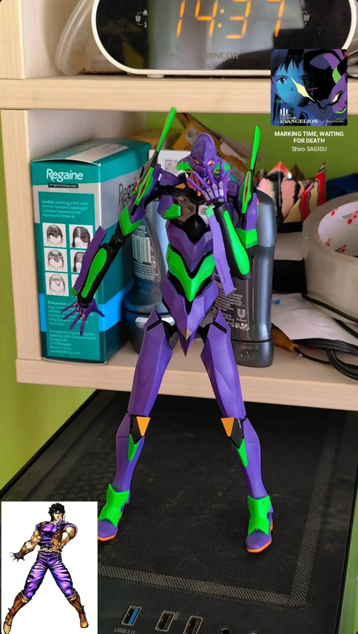 Neon Genesis Evangelion AMK Series Plastični Model Kit Eva-01 20 cm fotografija proizvoda