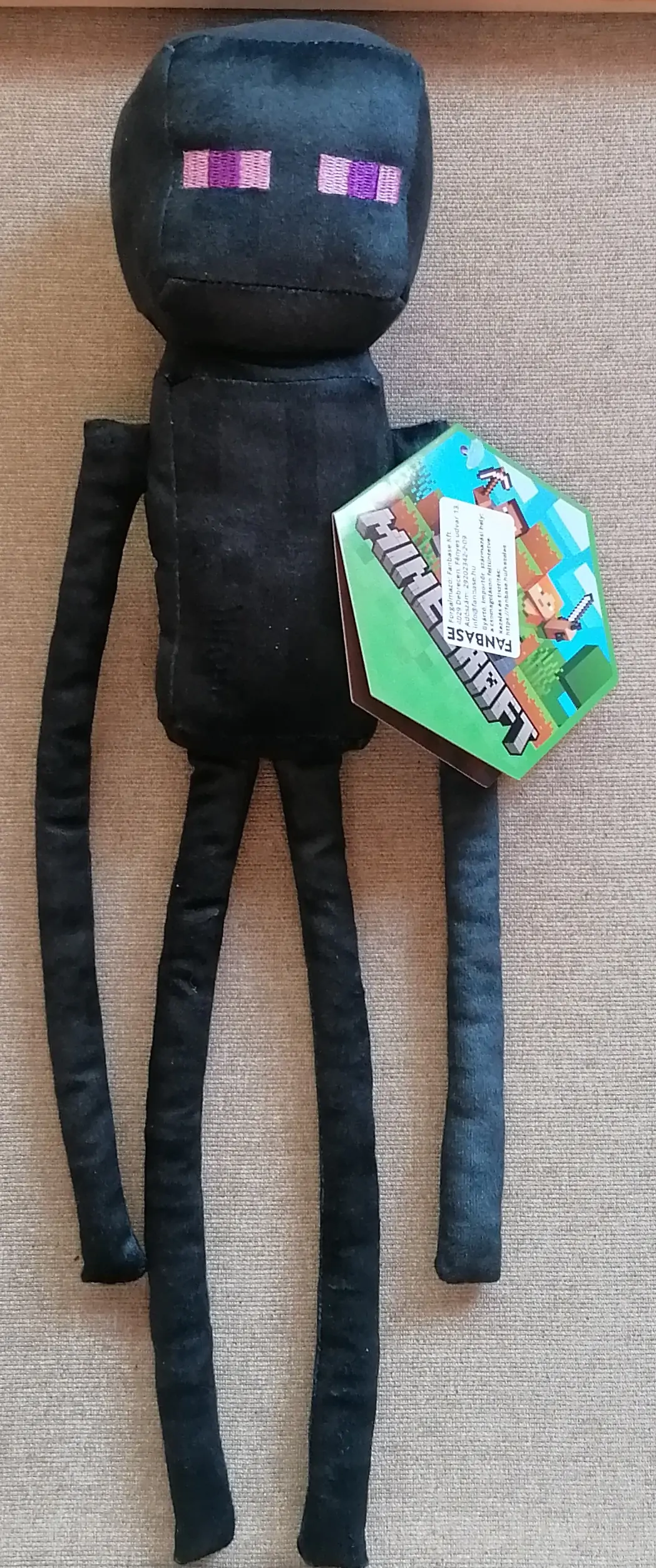 Minecraft Enderman plišana igračka 37cm fotografija proizvoda