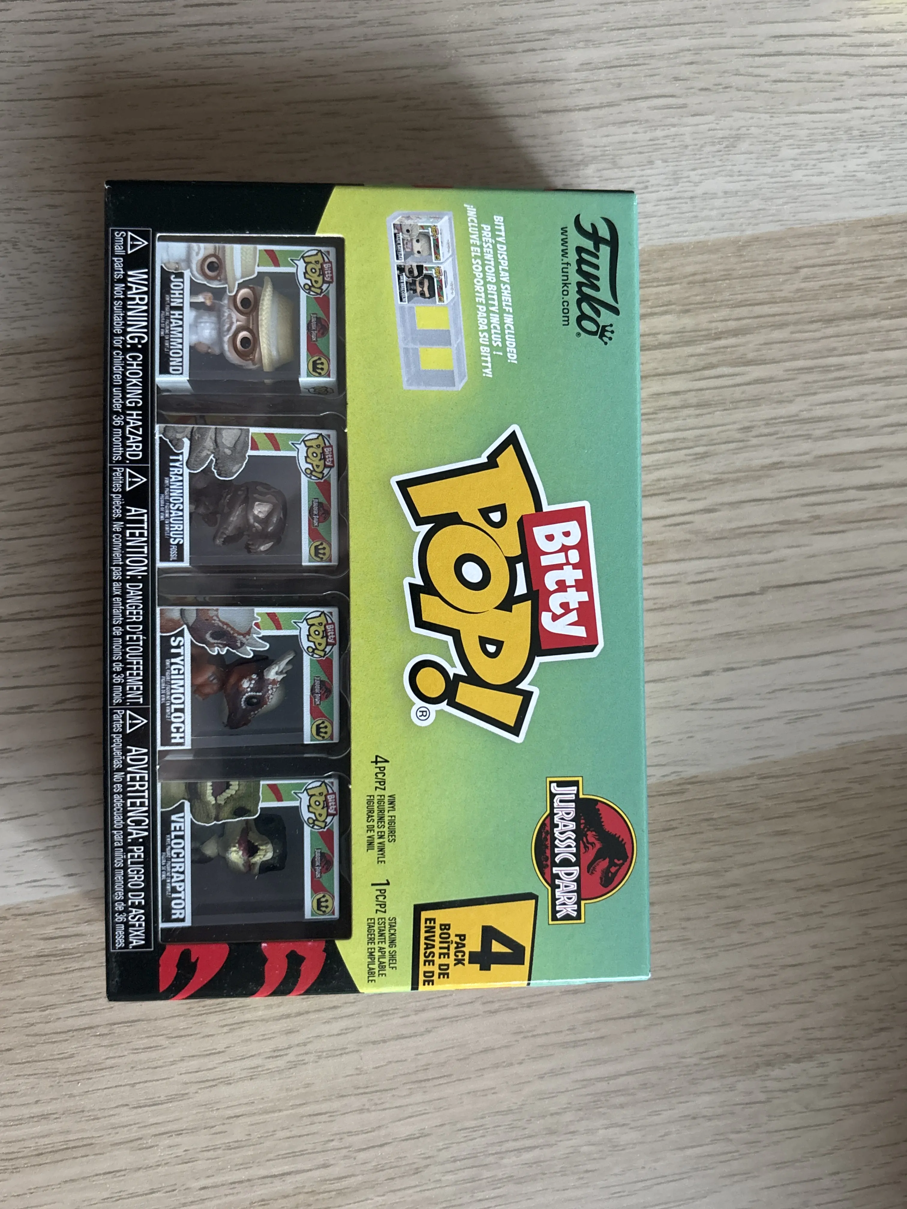 BlistFunko Bitty POP! figure Jurassic Park Raptor fotografija proizvoda