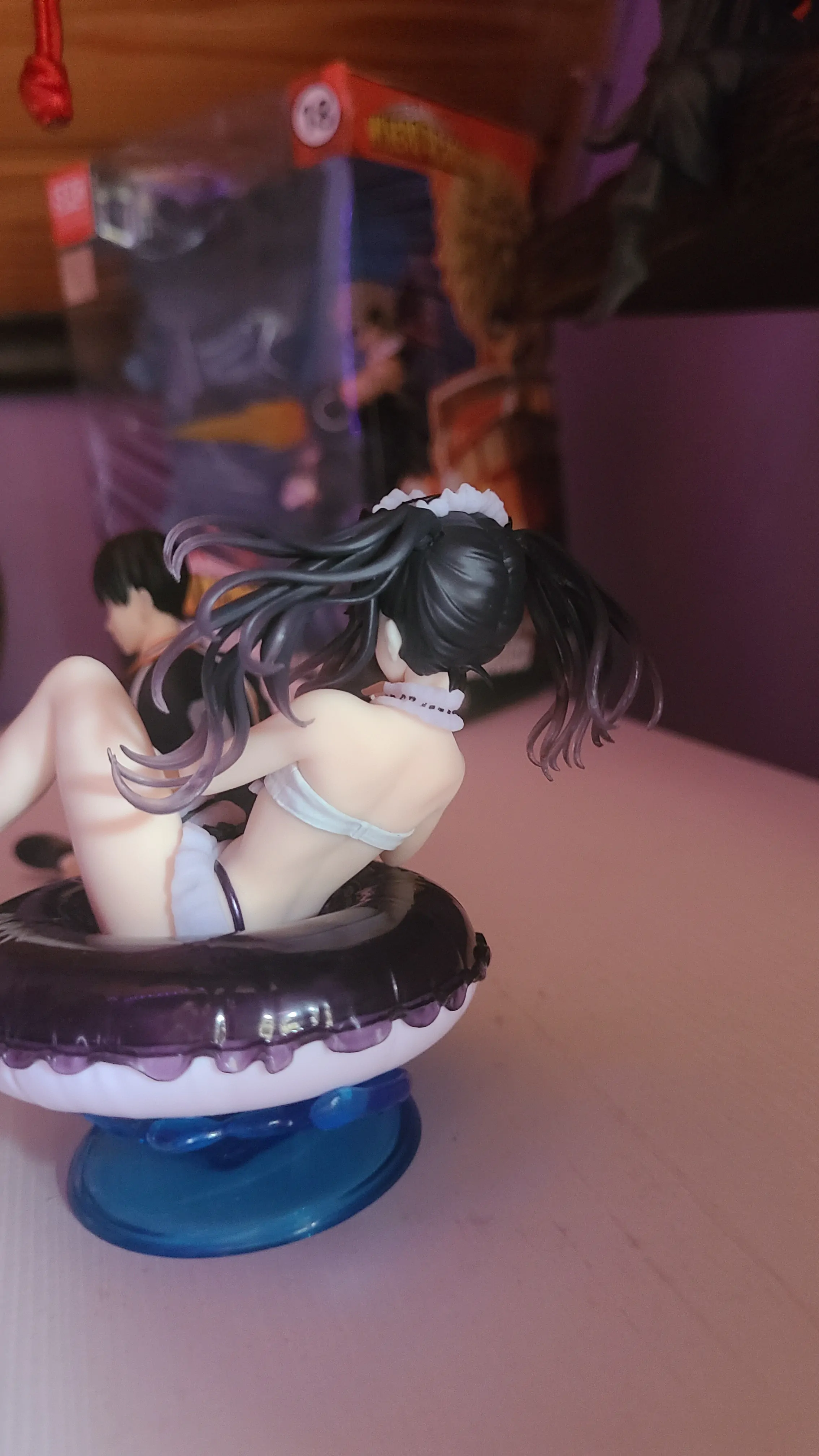 Date A Live IV PVC kip Aqua Float Girls figura Kurumi Tokisaki Renewal Edition 10 cm fotografija proizvoda