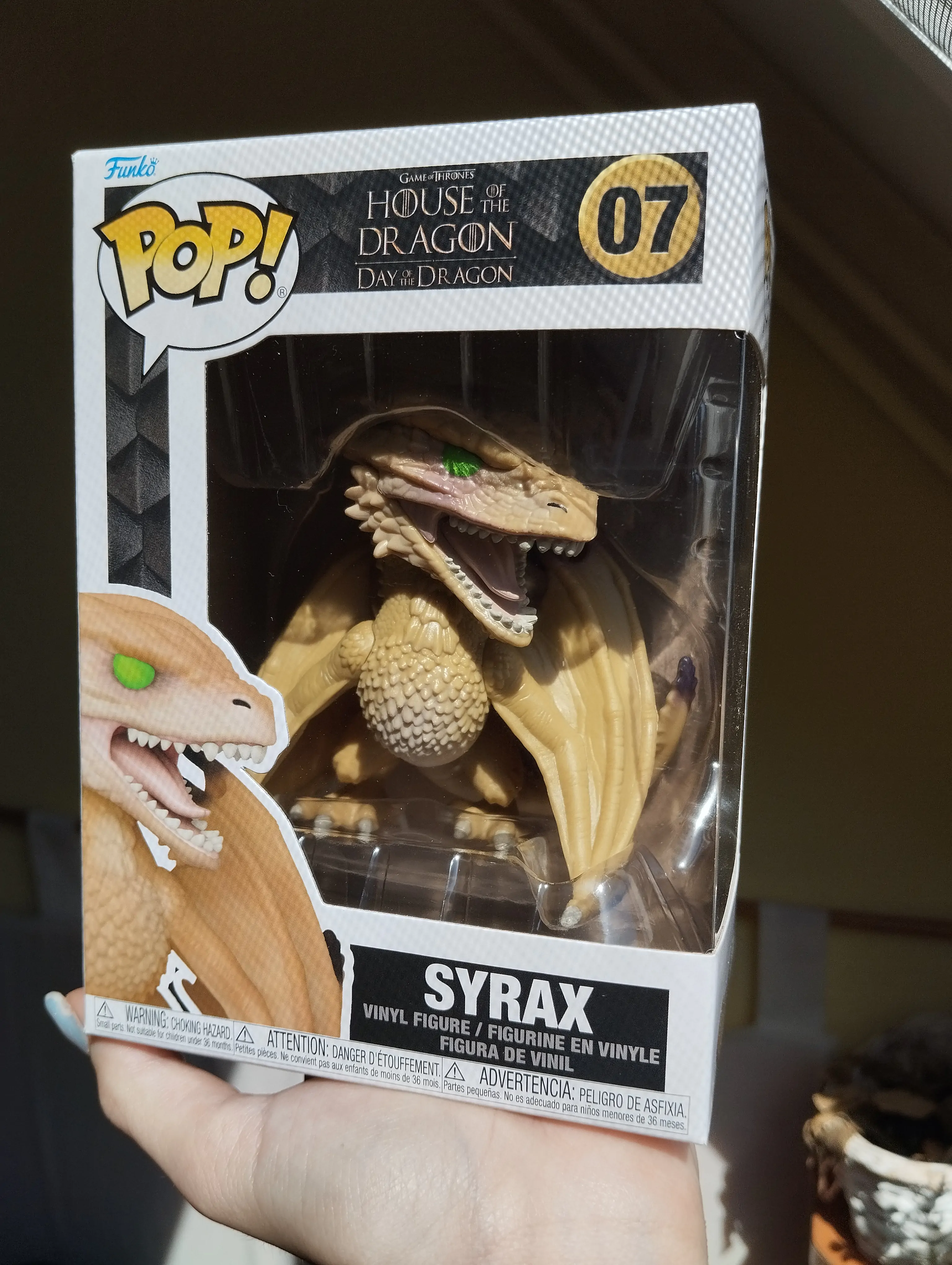 House of the Dragon POP! TV Vinilna Figura Syrax 9 cm fotografija proizvoda