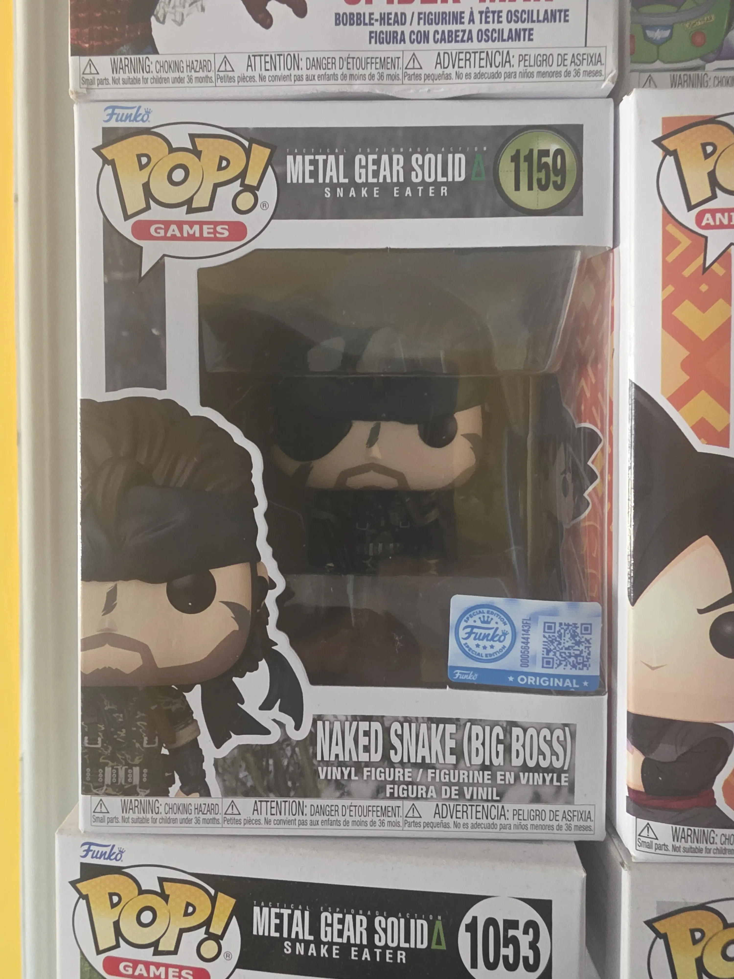Metal Gear Funko POP! Games Vinilna figura Metal Gear Solid 3- Big Boss 9 cm fotografija proizvoda