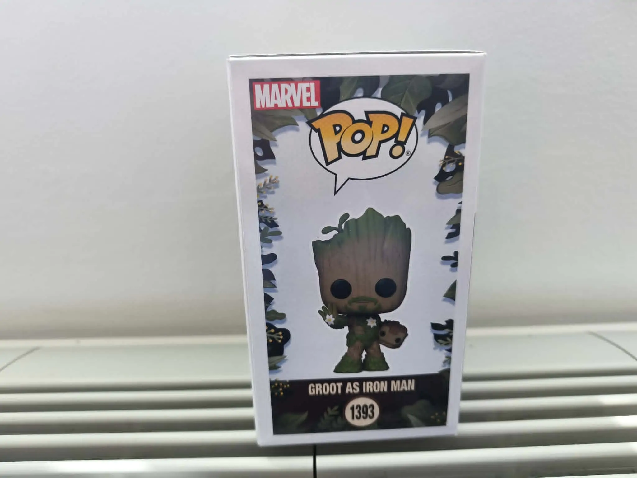 Funko POP figura Marvel We Are Groot - Groot kao Iron Man fotografija proizvoda