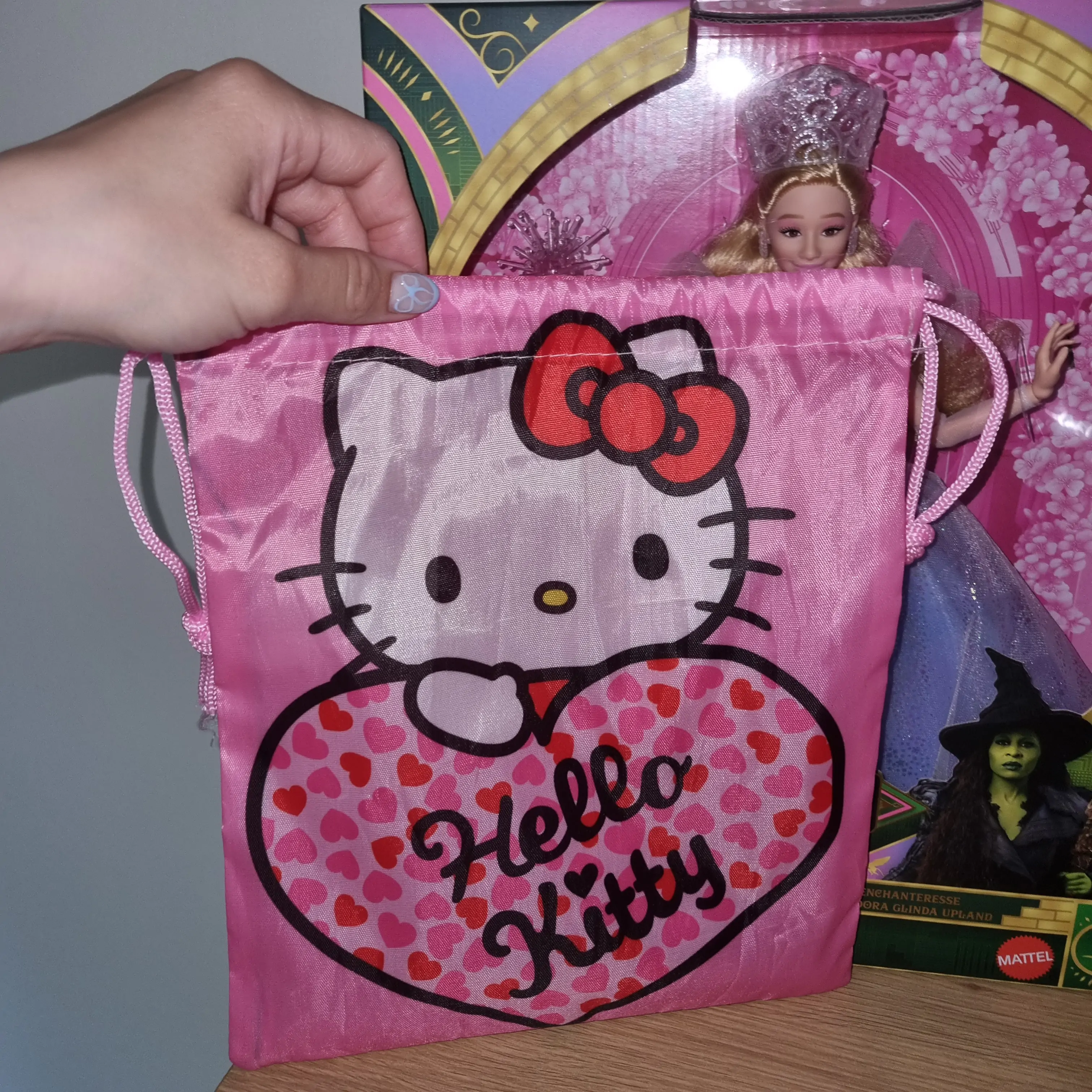Hello Kitty Heart Torba za ručak 26,5 cm fotografija proizvoda