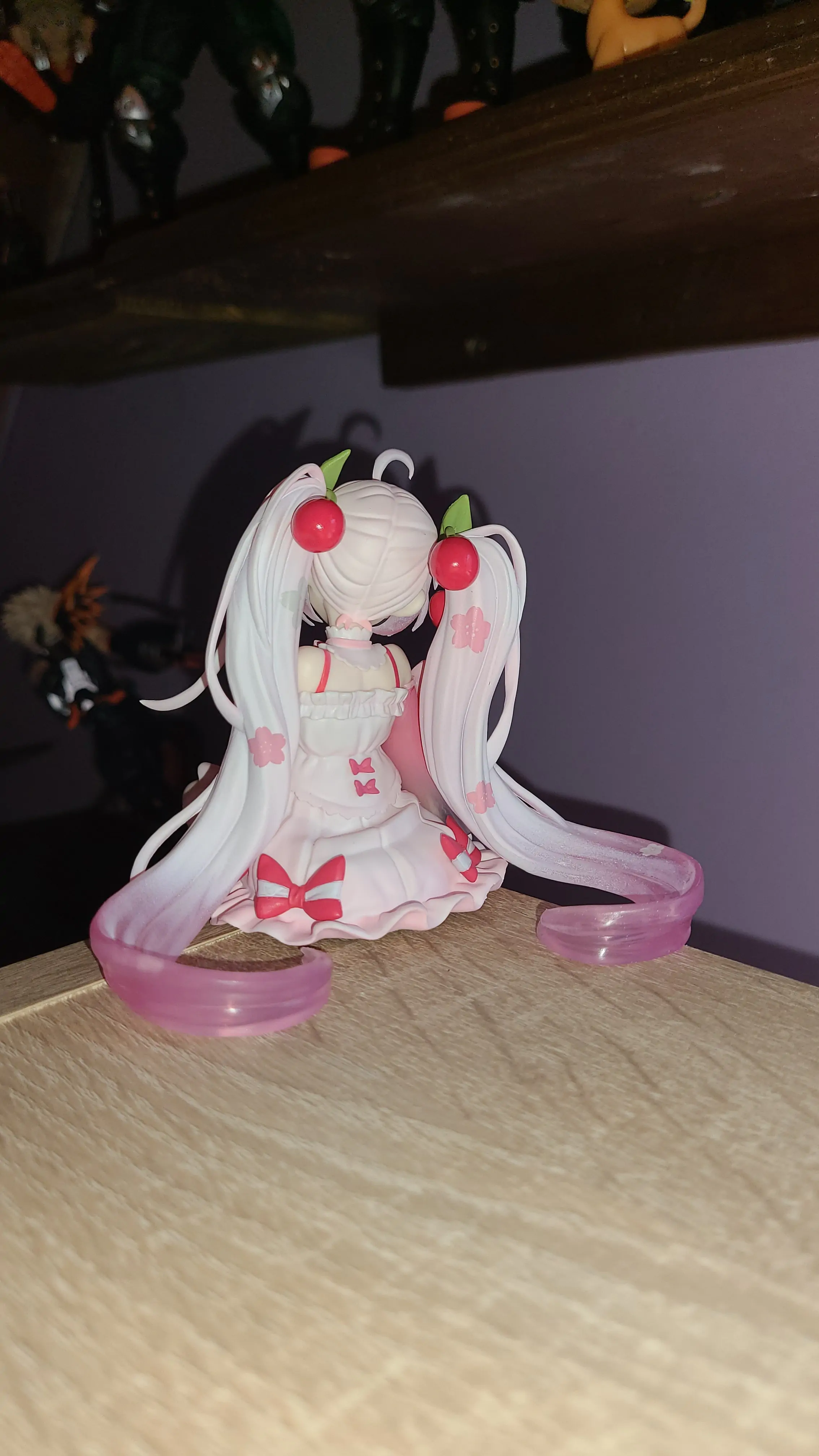 Hatsune Miku Noodle Stopper PVC Kip Sakura Miku 2025 14 cm fotografija proizvoda