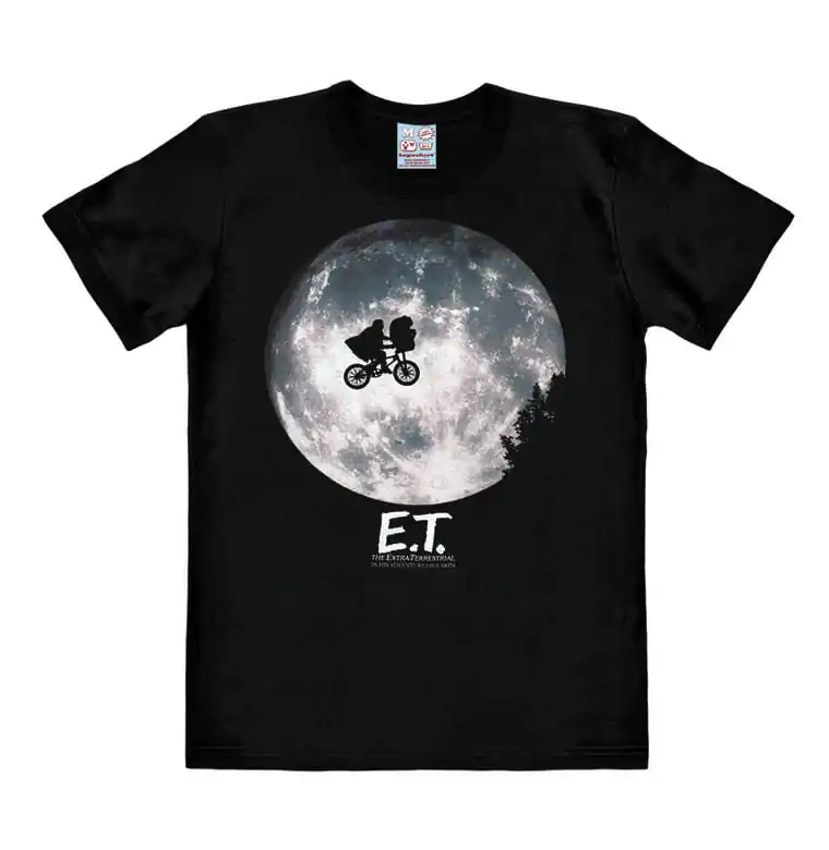 E.T. The Extra-Terrestrial majica s kratkim rukavima Easy Fit Moon fotografija proizvoda