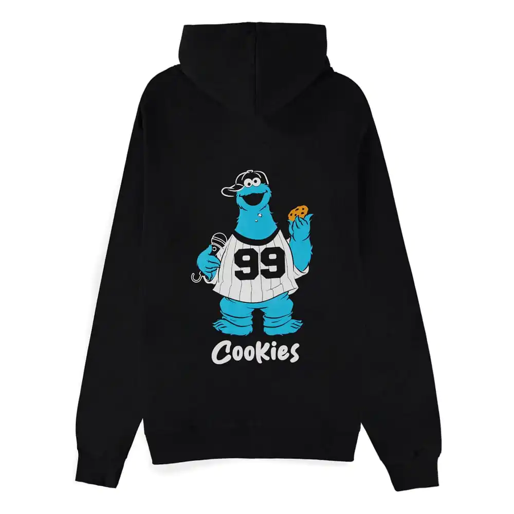 Sesame Street Cookie Monster 99 Cookies Duks s kapuljačom na patentni zatvarač fotografija proizvoda