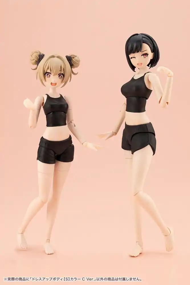 Sousai Shojo Teien Set dodataka za 1/10 akcijske figure Dress Up tijelo, boja tijela C veličine S fotografija proizvoda