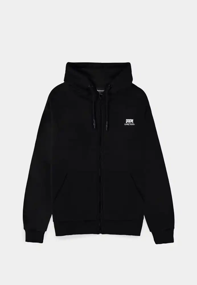 Doom Hoodie patentni zatvarač Simbol Doom fotografija proizvoda