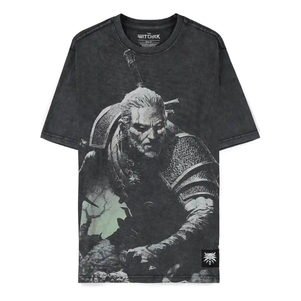 The Witcher Wild Hunt Majica Geralt Washed fotografija proizvoda
