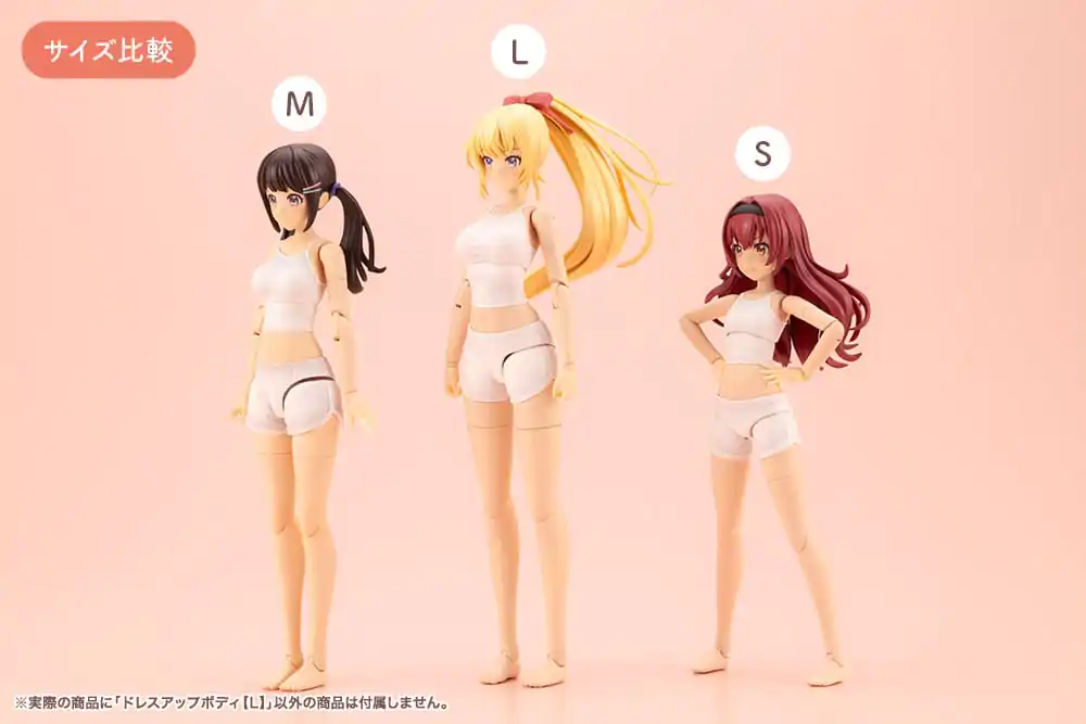 Sousai Shojo Teien set dodataka za akcijske figure veličine tijela 1/10 Dress Up veličine L fotografija proizvoda