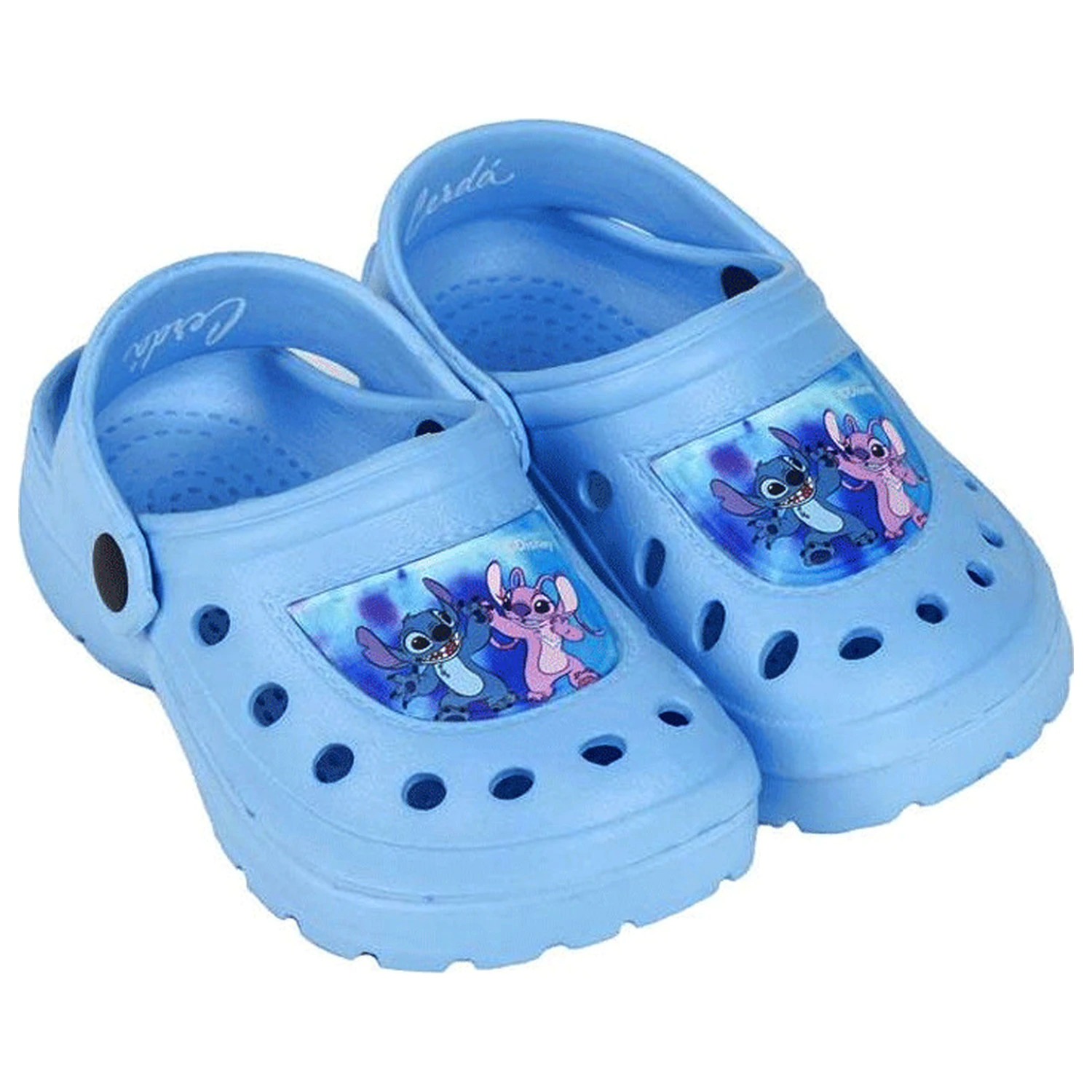 Lilo and Stitch Blue Cosmic dječje klompe papuče fotografija proizvoda