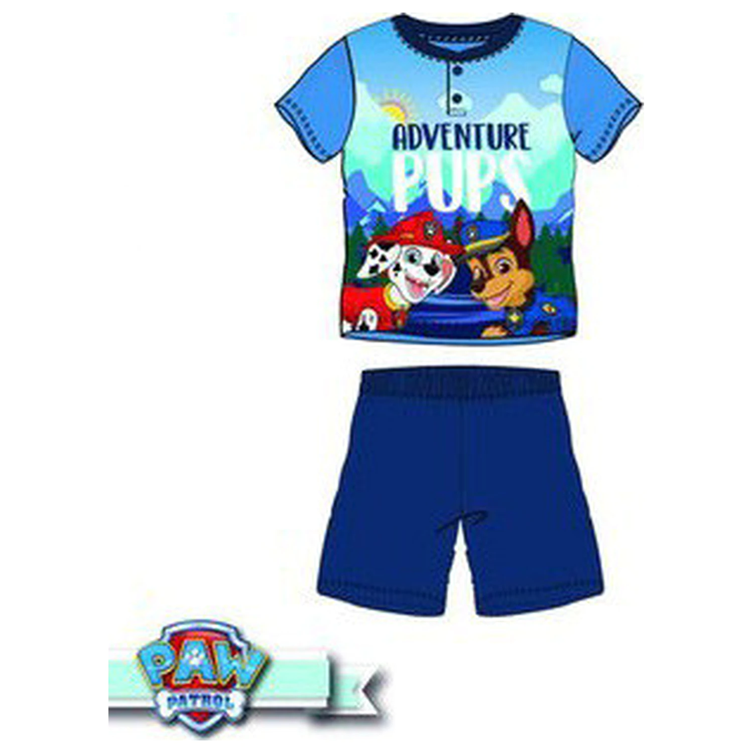 Paw Patrol Adventure dječja kratka pidžama fotografija proizvoda