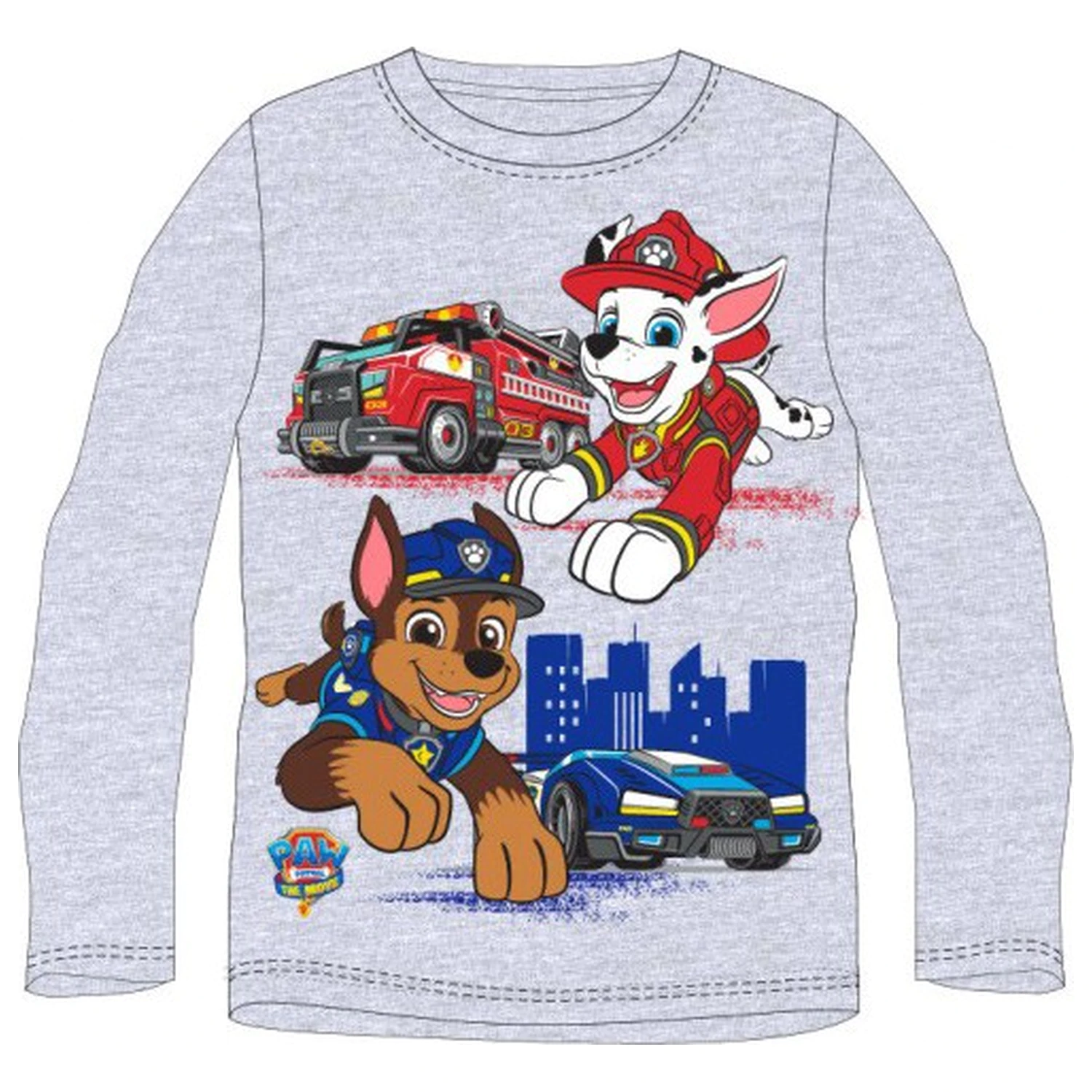 PAW Patrol City Saviors Siva Dječja majica dugih rukava, Top fotografija proizvoda