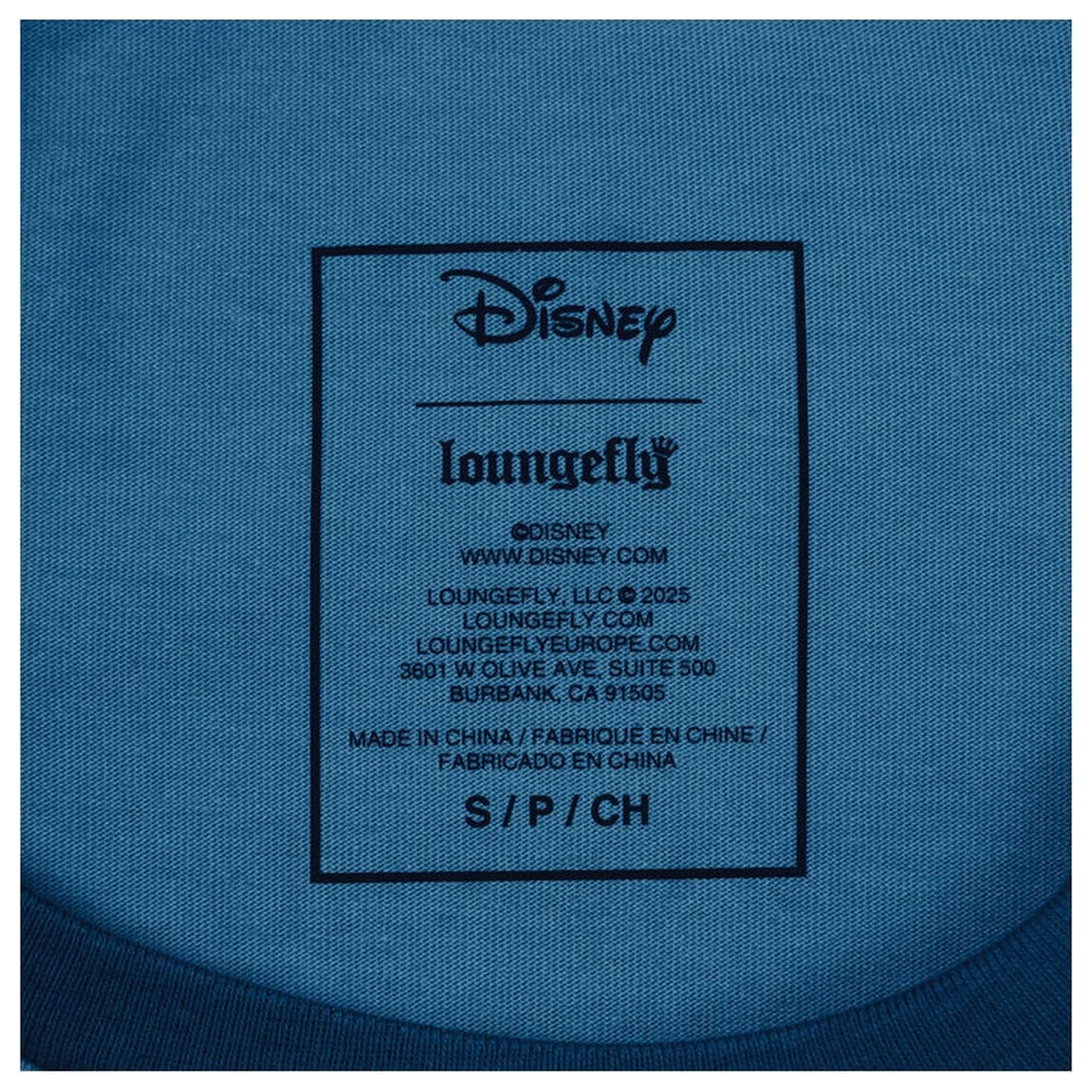 Pinocchio by Loungefly Majica kratkih rukava Unisex Plava Vila naborani raglan fotografija proizvoda