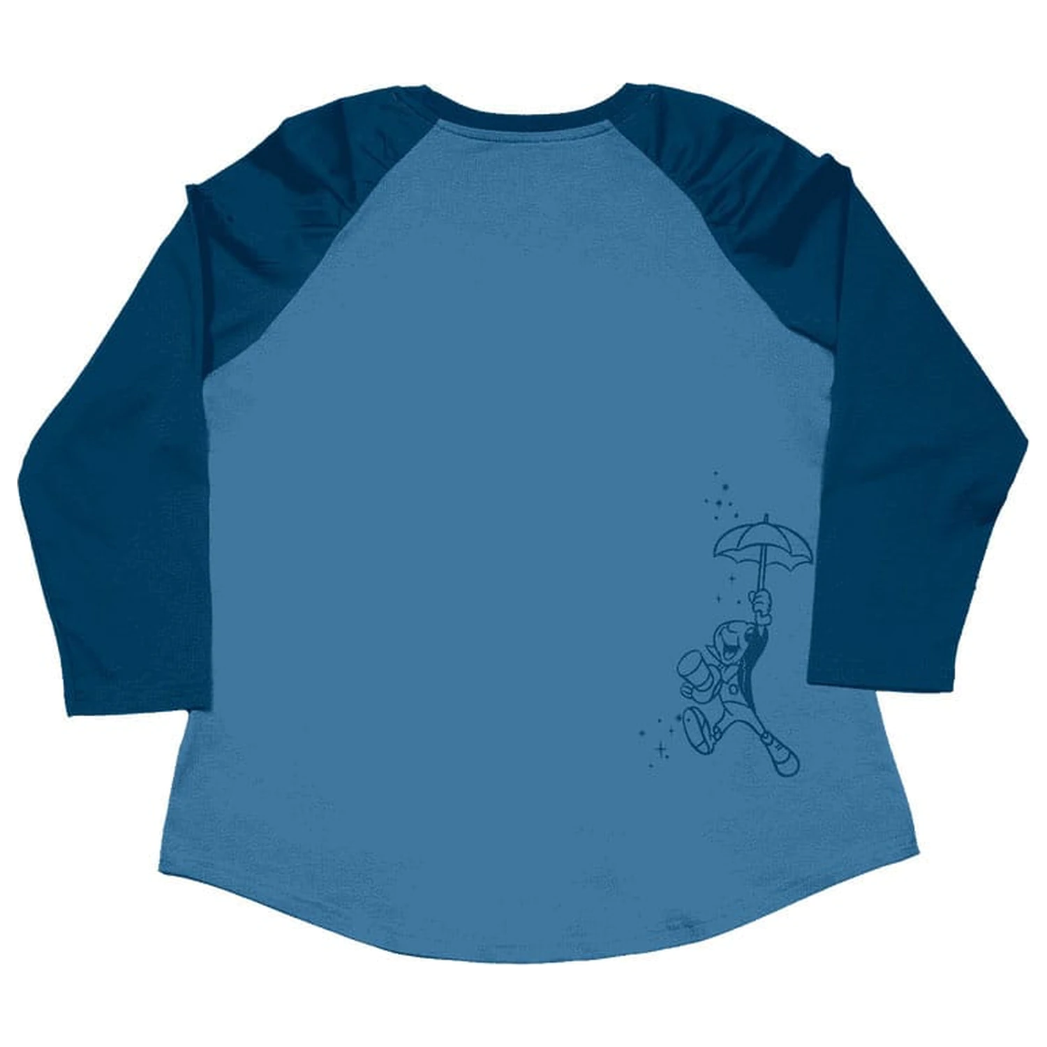 Pinocchio by Loungefly Majica kratkih rukava Unisex Plava Vila naborani raglan fotografija proizvoda