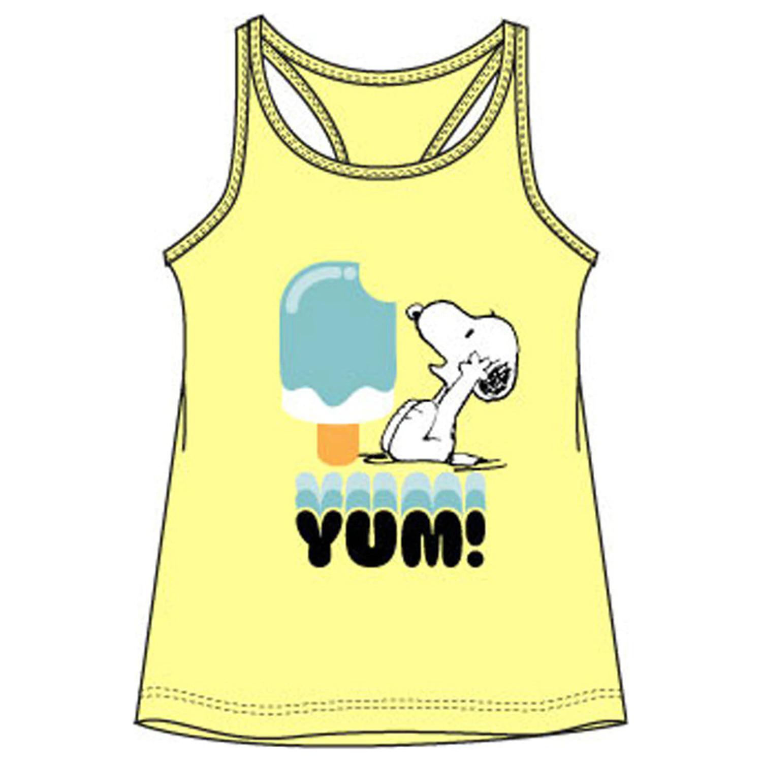Snoopy Yum dječja majica kratkih rukava, top fotografija proizvoda