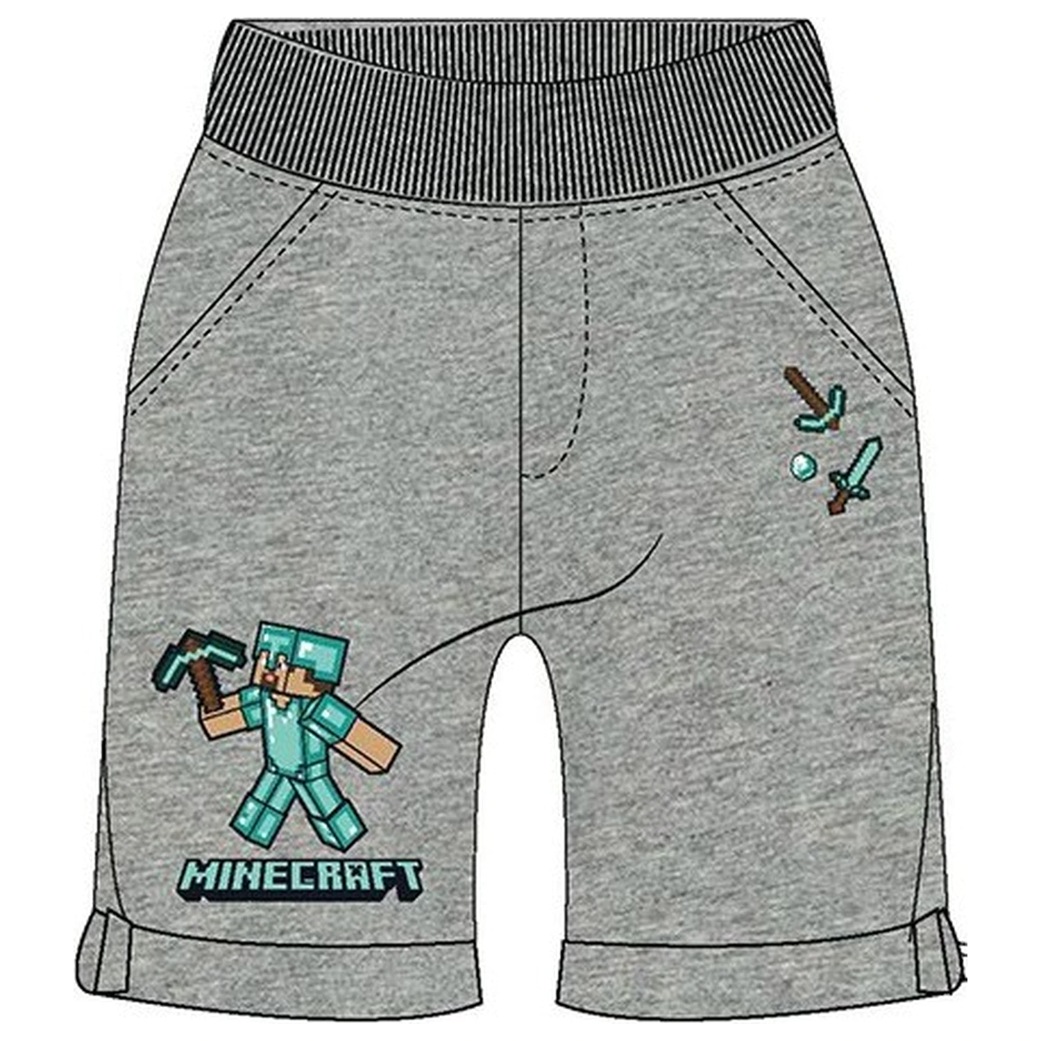 Minecraft Battlewear Dječje kratke hlače fotografija proizvoda