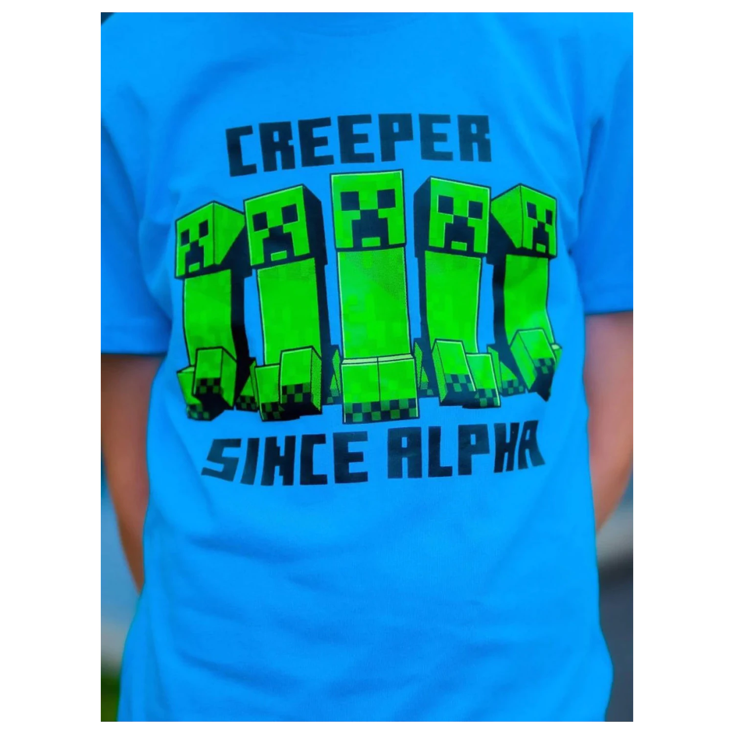 Minecraft Alpha dječja kratka pidžama fotografija proizvoda