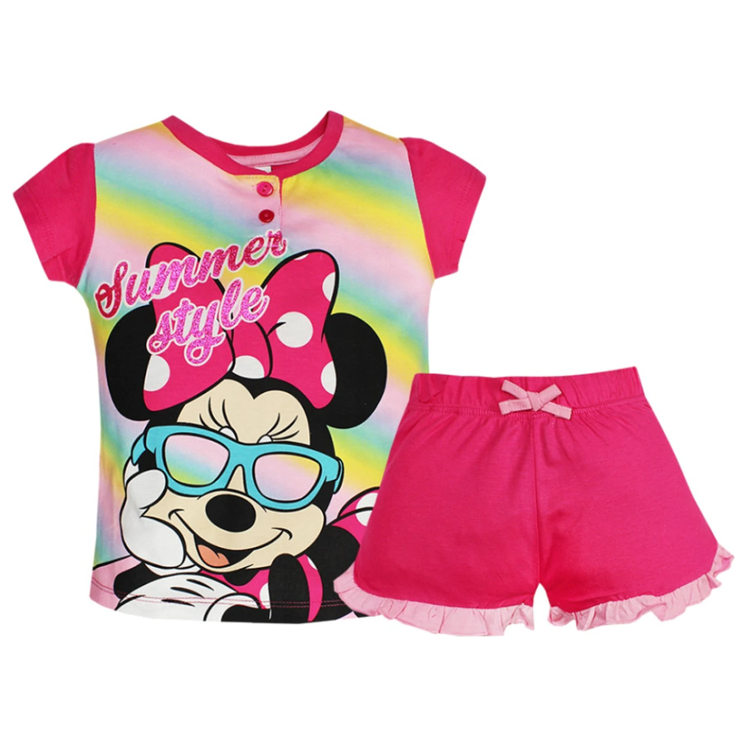 Disney Minnie Style Dječje kratke pidžame fotografija proizvoda