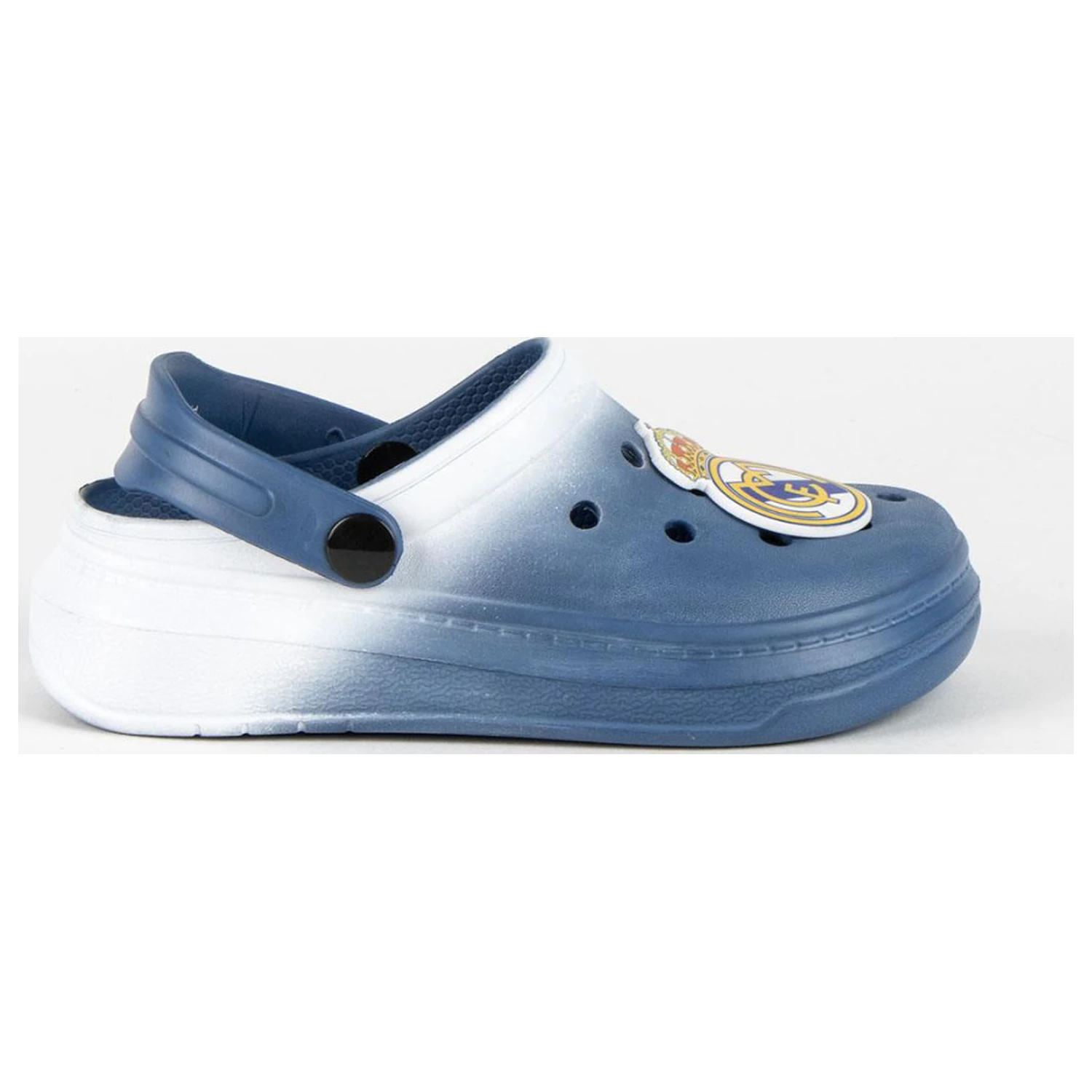 Real Madrid grb plave dječje papuče, klompe fotografija proizvoda