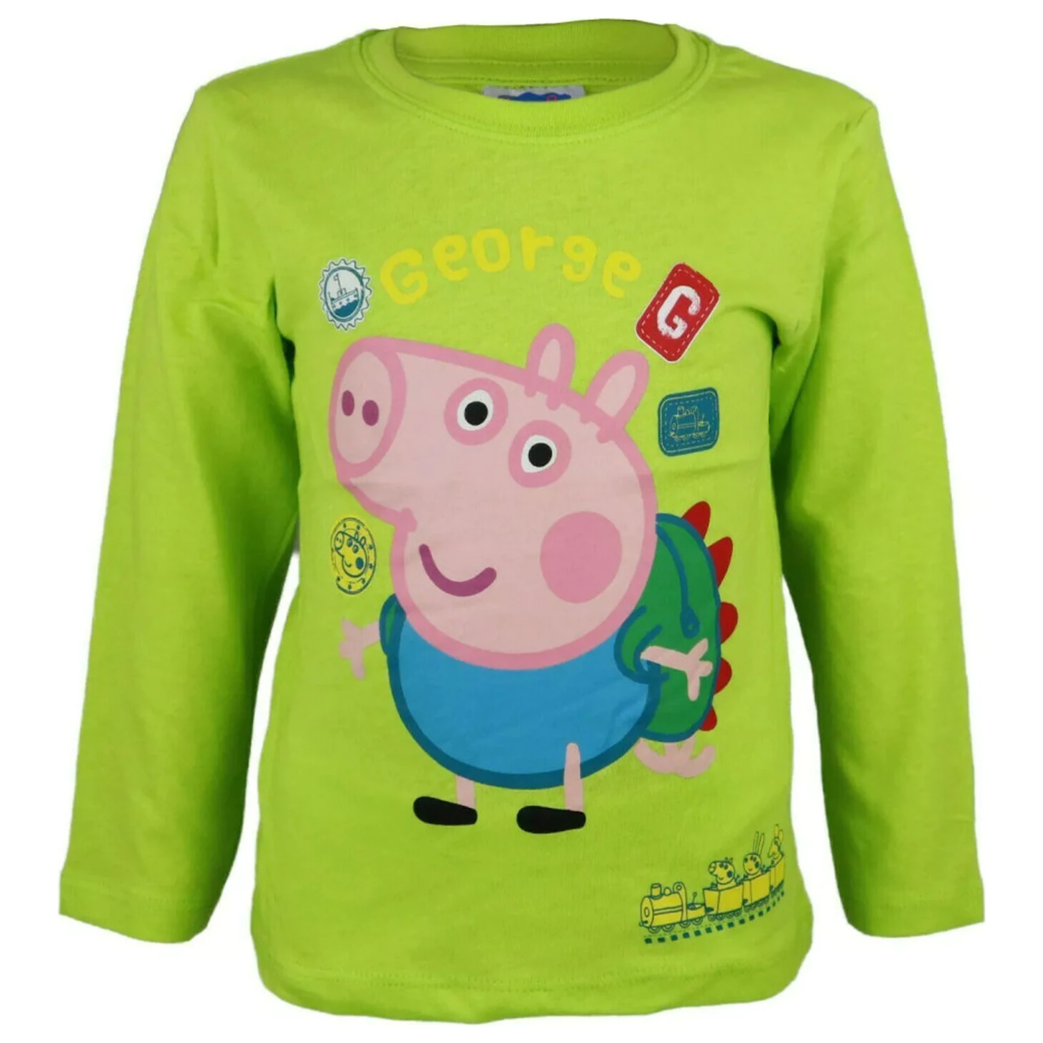Peppa Pig George Travel Kids dugih rukava majica fotografija proizvoda