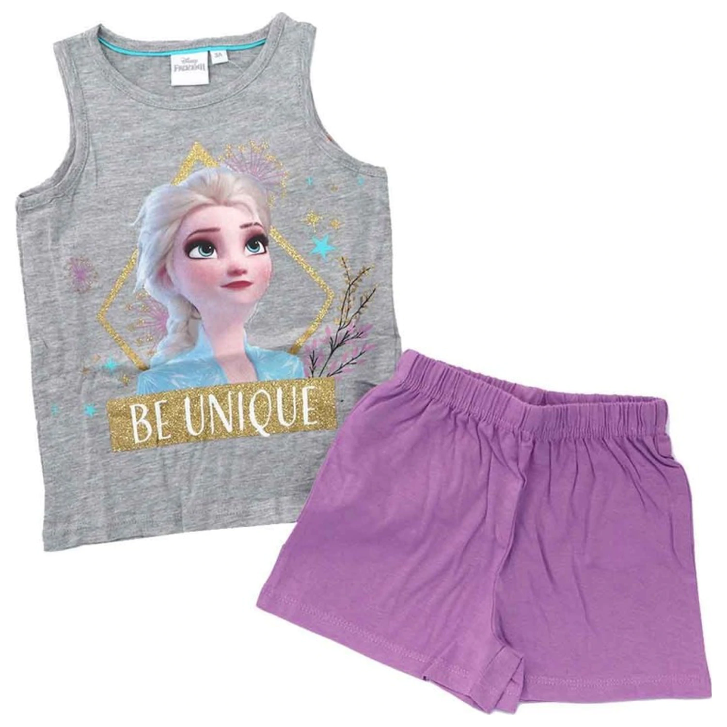 Disney Frozen Be Unique Dječja kratka pidžama fotografija proizvoda